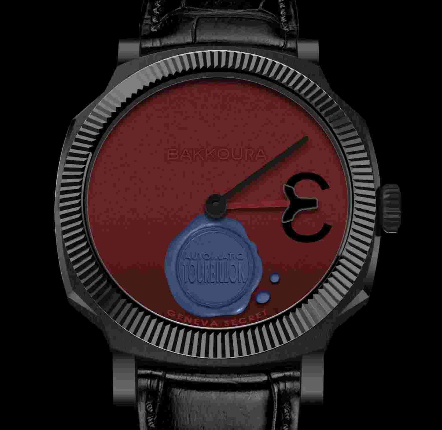 Geneva secret.Secret Tourbillon Red