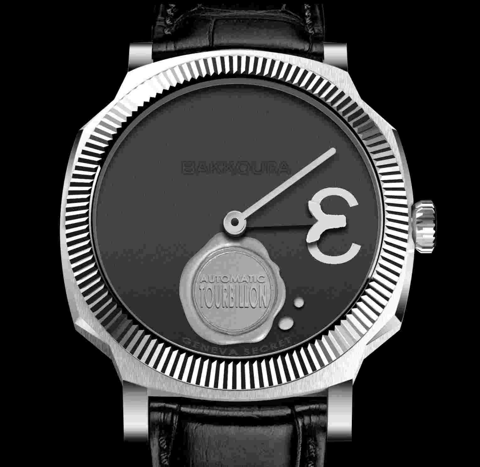 Geneva secret.Secret Tourbillon Light Black
