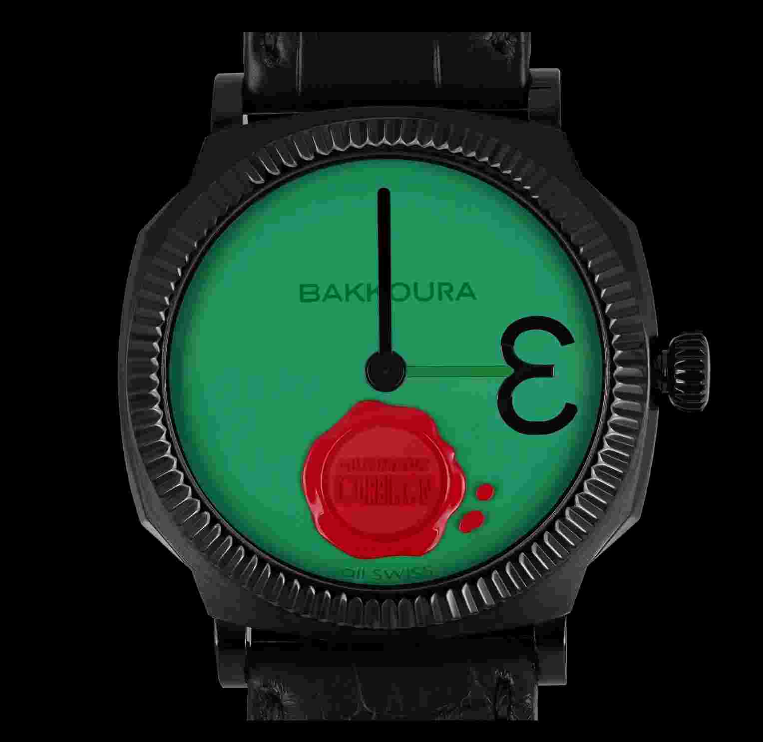 Geneva secret.Secret Tourbillon Green