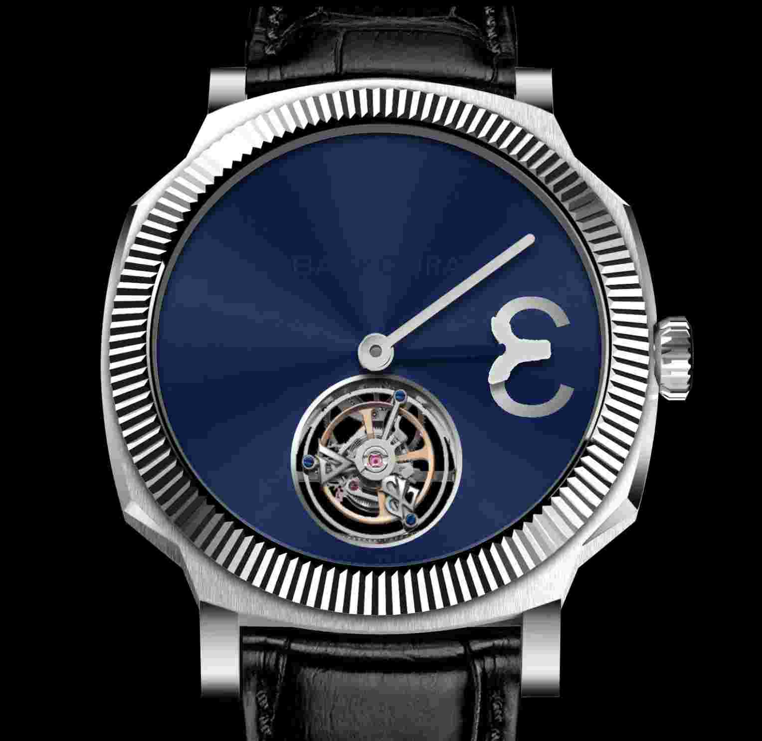 Open mind.Tourbillon Light Blue