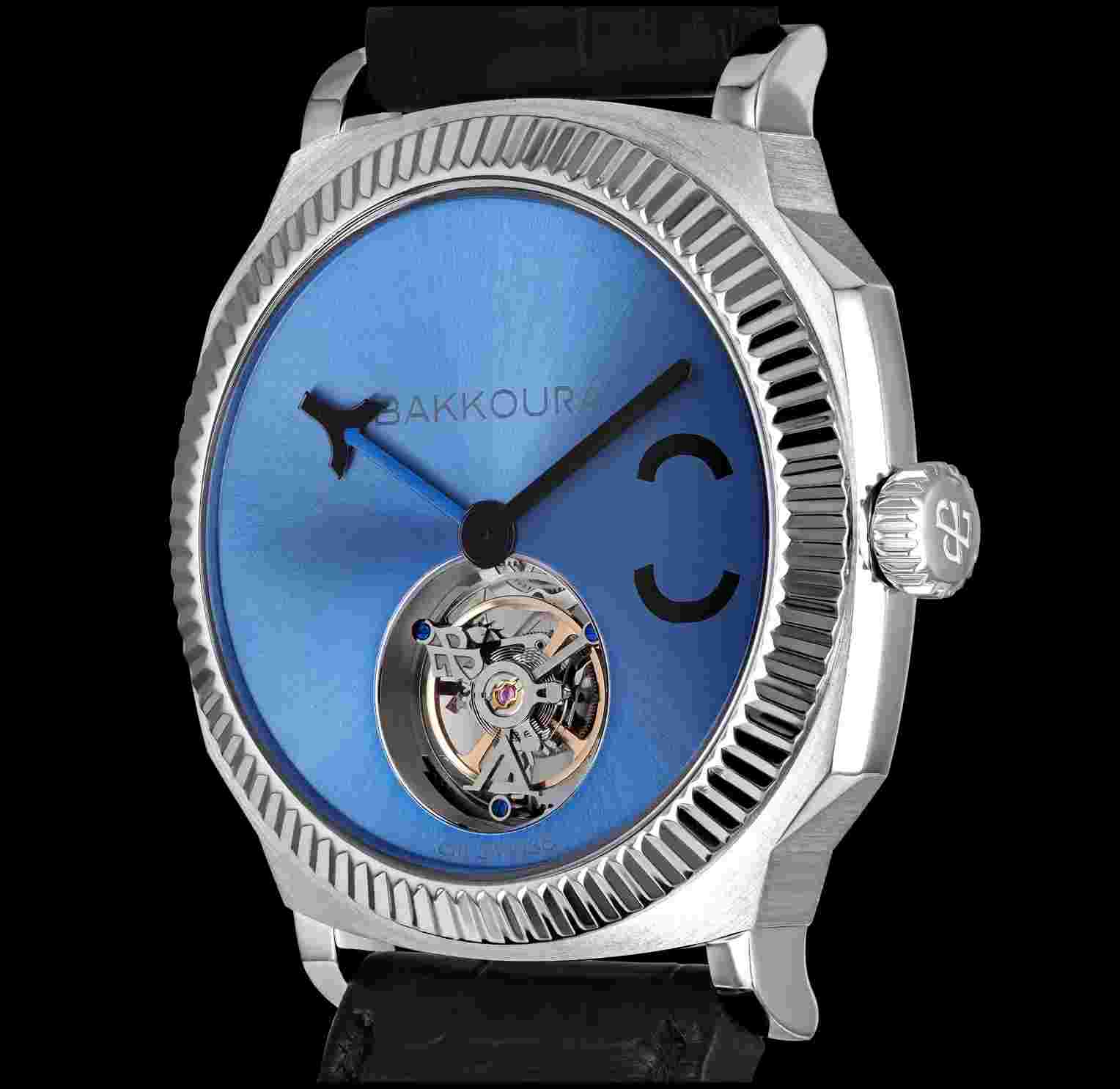 Open mind.Tourbillon Blue