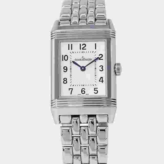 Jaeger LeCoultre Reverso Q2548140 Silver Stainless Steel Manual Winding Men Wristwatch 40mm