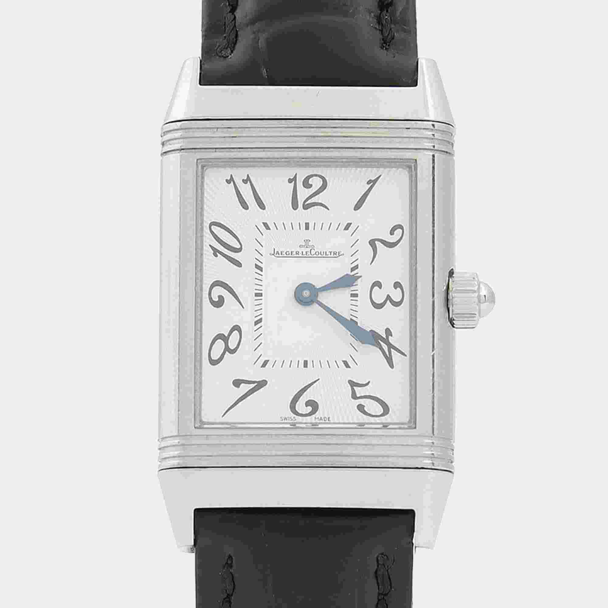 Jaeger-LeCoultre Reverso Duetto Classic Q2568402 Manual Winding Stainless Steel Women's Wristwatch 23mm