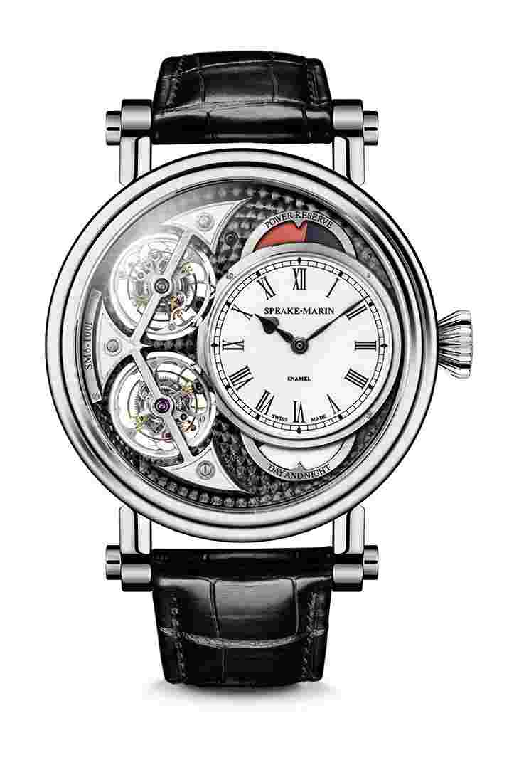 Speake-Marin
Black Magister Vertical Double Tourbillon
