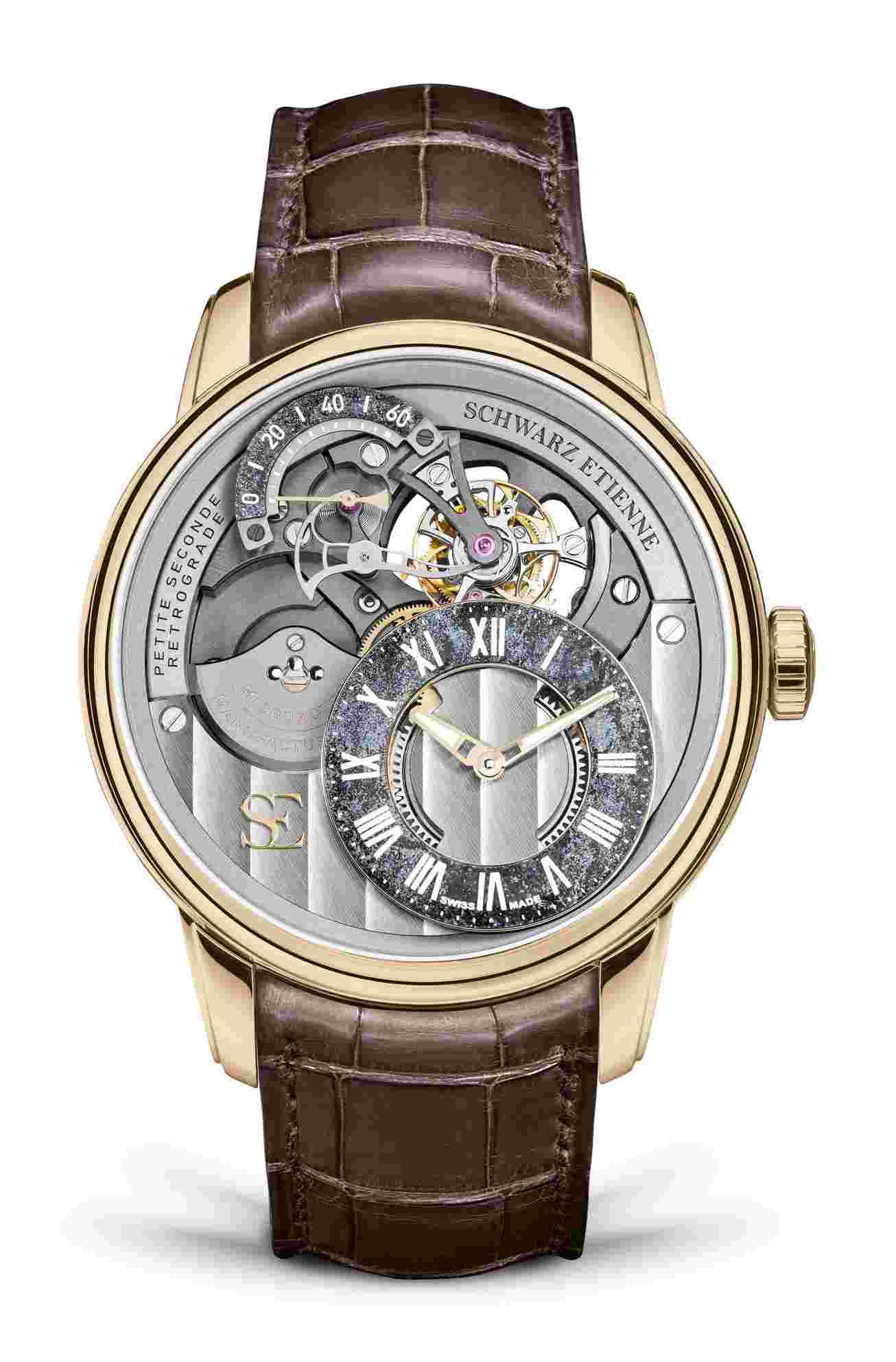 Schwarz Etienne
La Chaux-de-Fonds Tourbillon Petite Seconde Rétrograde