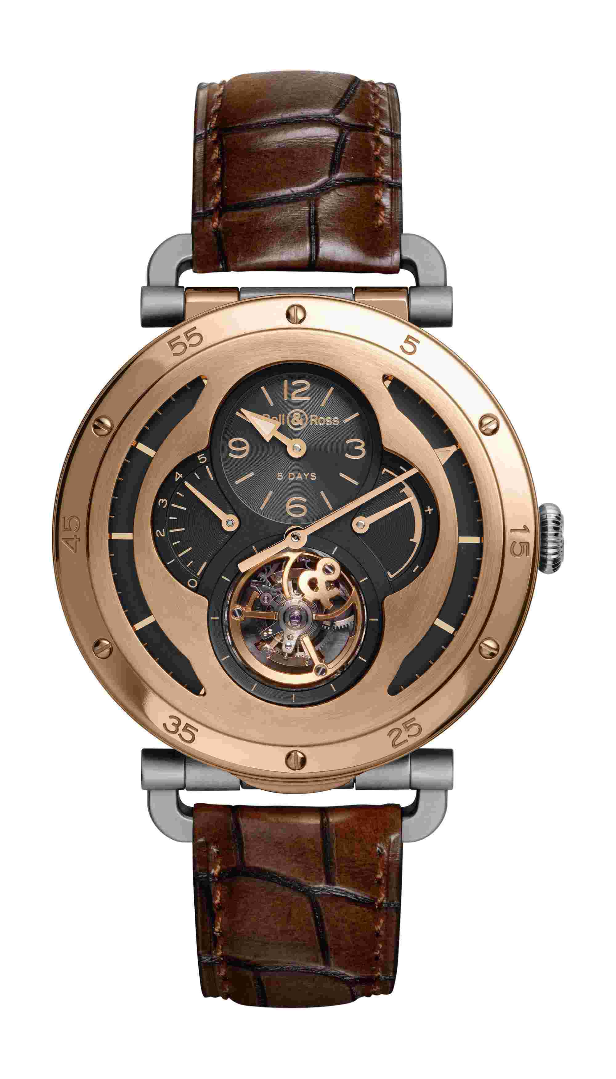 Bell & Ross
WW2 MILITARY TOURBILLON ROSE GOLD