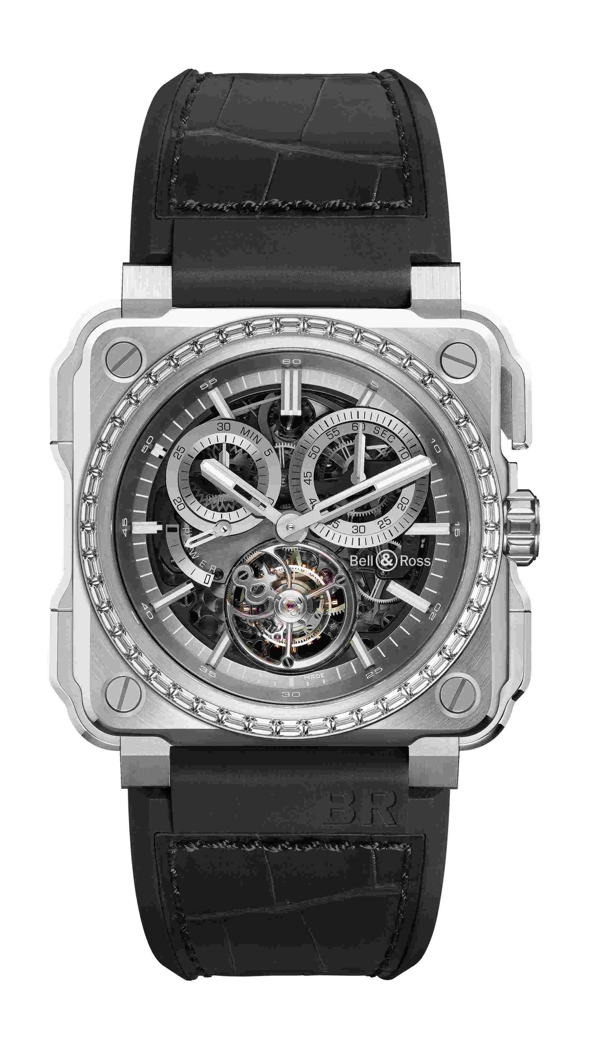 Bell & Ross
BR-X1 TOURBILLON TITANIUM DIAMONDS