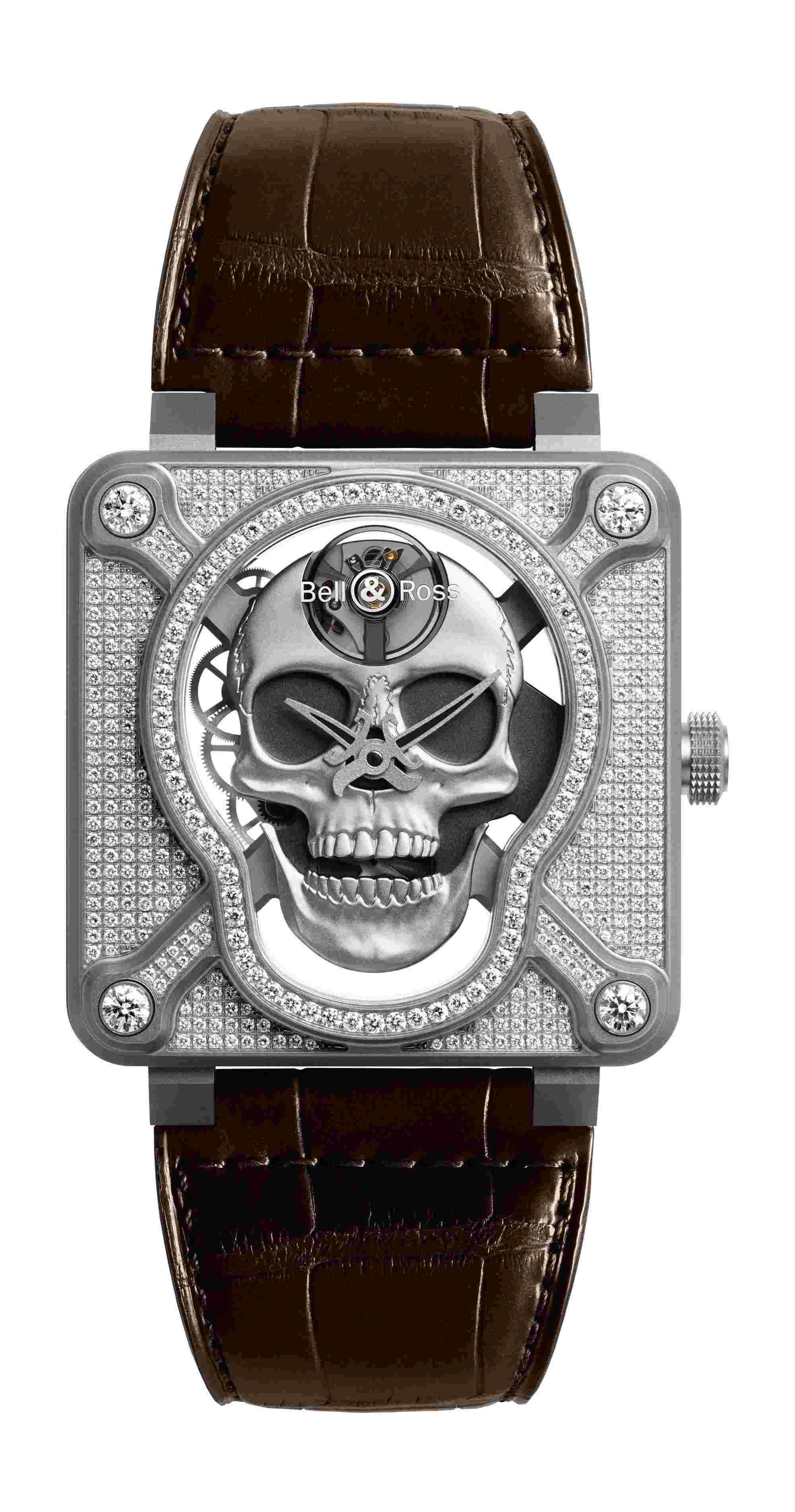 Bell & Ross
BR 01 Laughing Skull Full Diamond