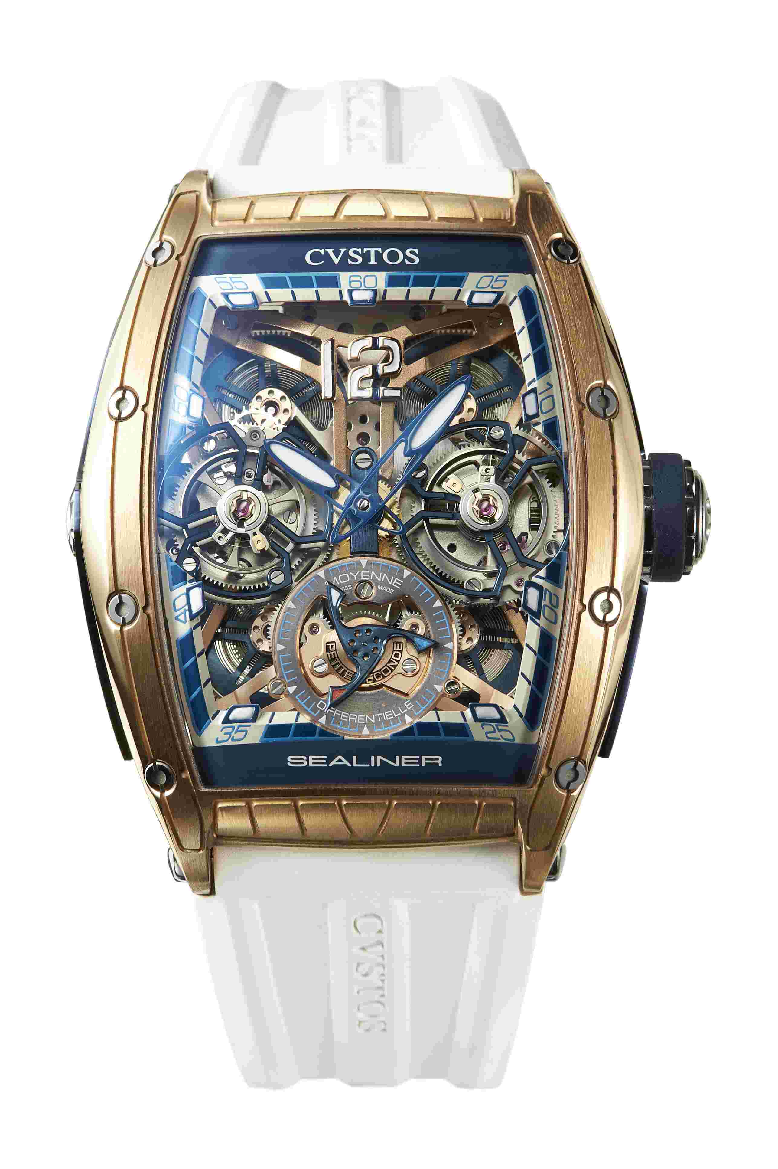 Cvstos
Sealiner Double Tourbillon