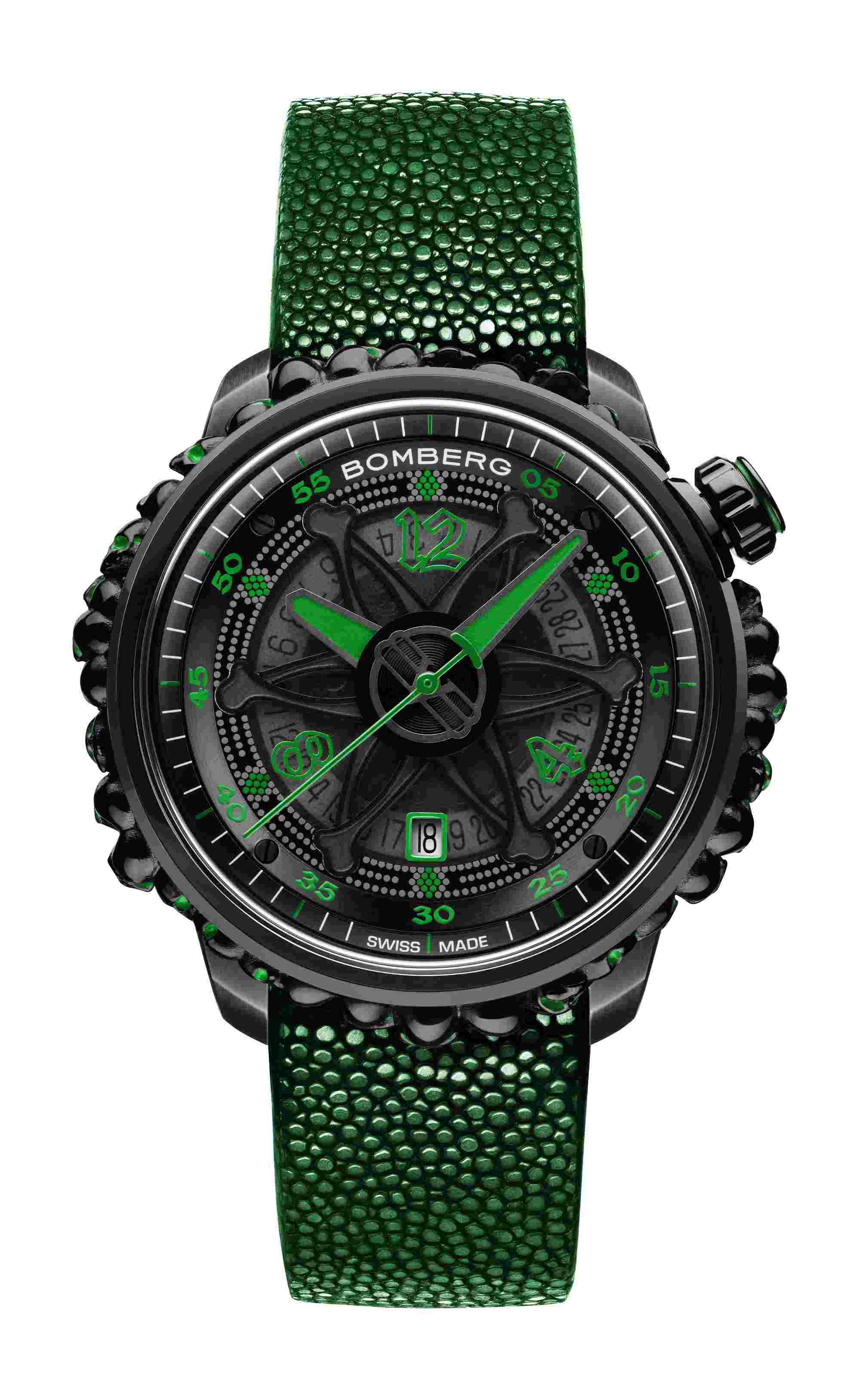 Bomberg
BB-01 AUTOMATIC GREEN CATACOMB LIMITED EDITION