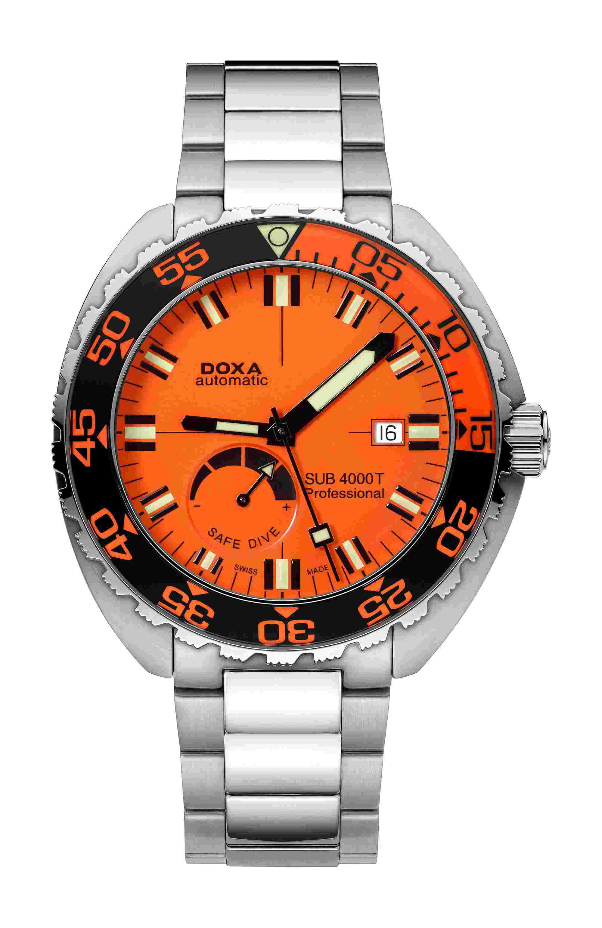 Doxa
SUB 4000T Professional Sapphire Bezel