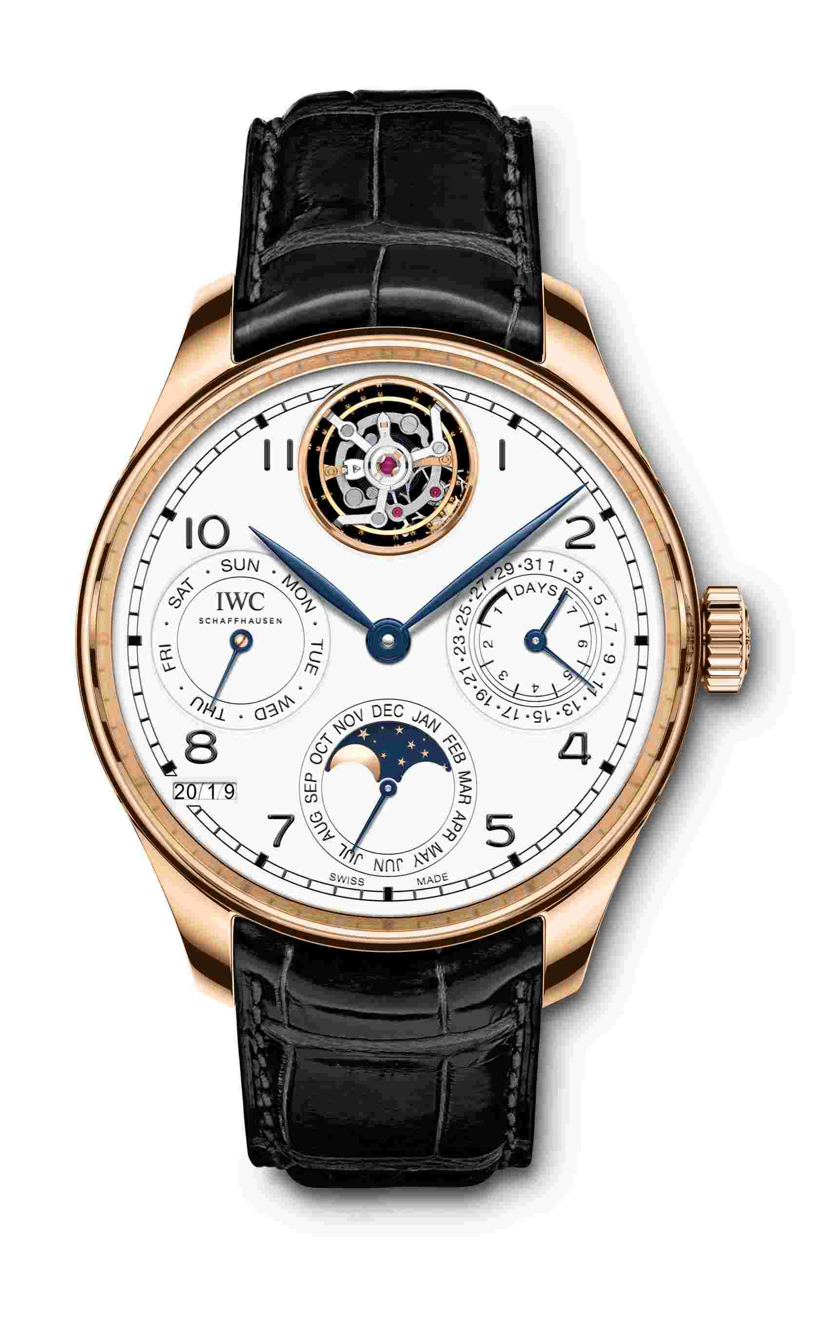 IWC Schaffhausen
Portugieser Perpetual Calendar Tourbillon Edition “150 Years”