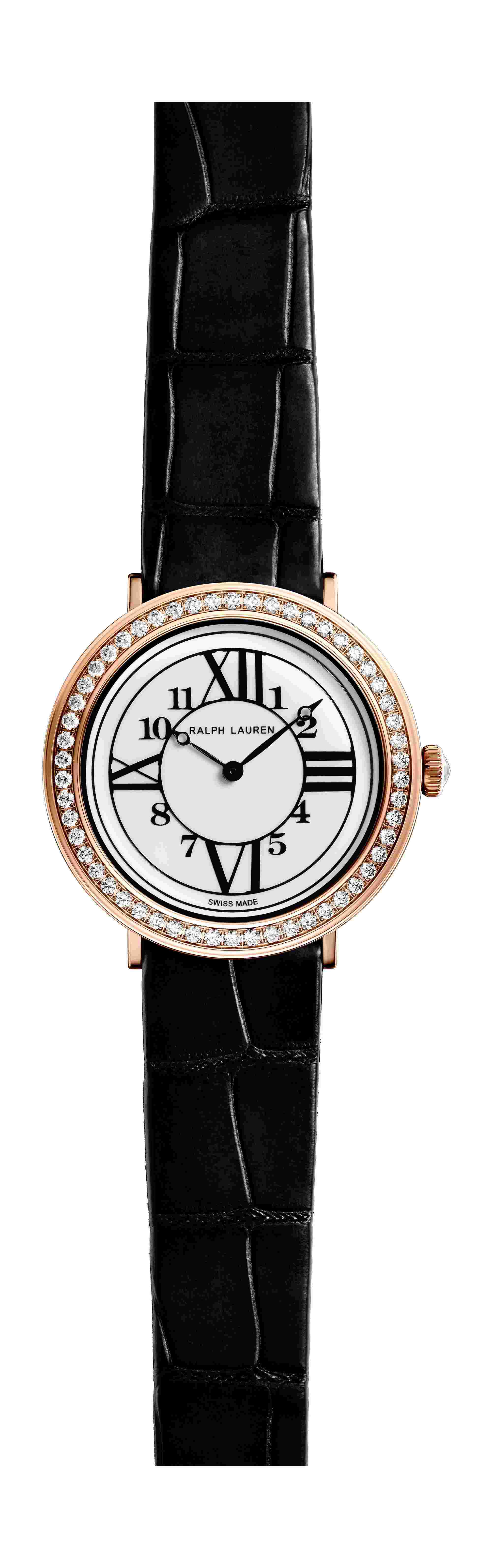 Ralph Lauren
Rl888 38mm Rose Gold With Diamond Row