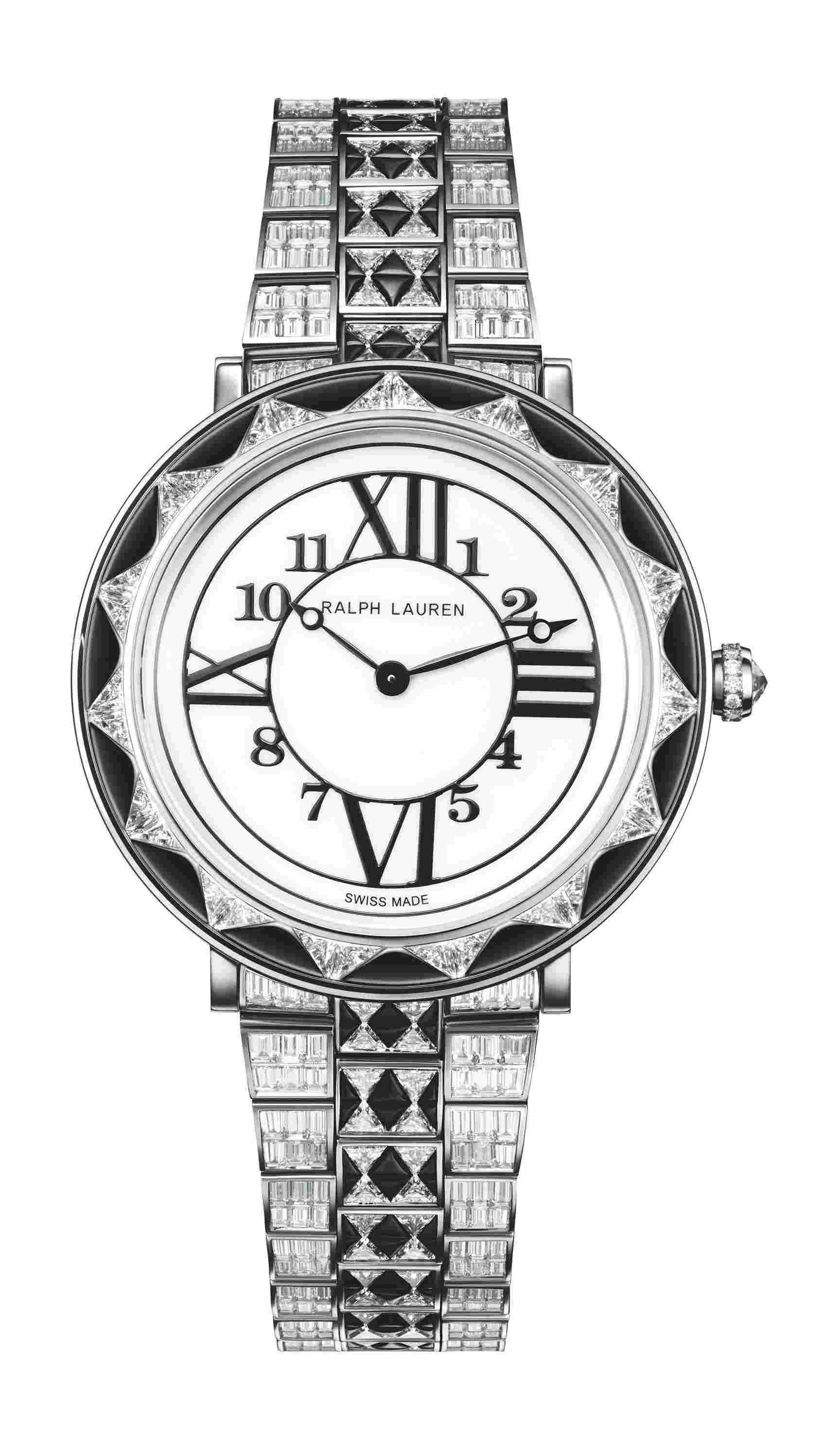 Ralph Lauren
Rl888 Deco Diamond 38mm White Gold With Diamonds