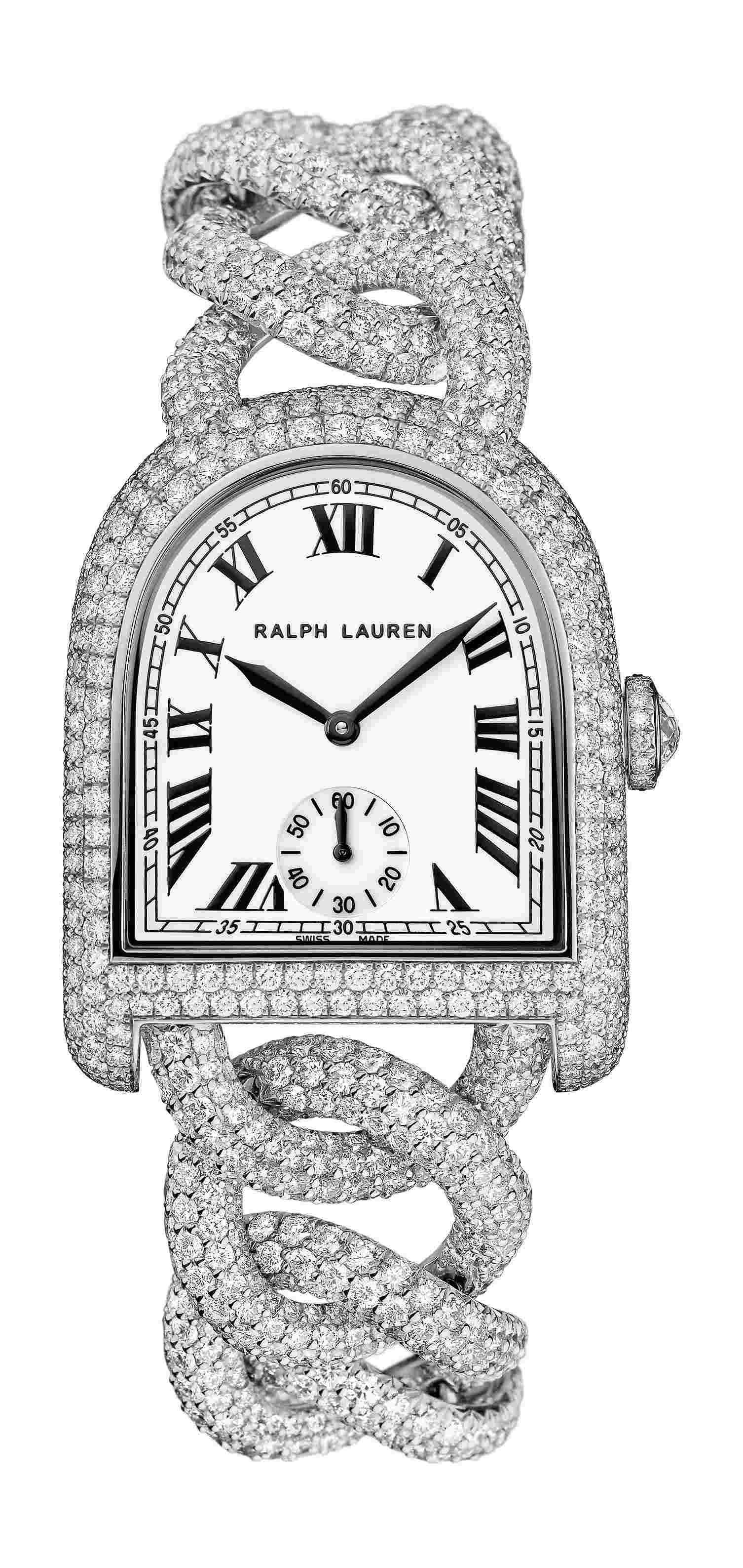 Ralph Lauren
Stirrup Medium Diamond Link