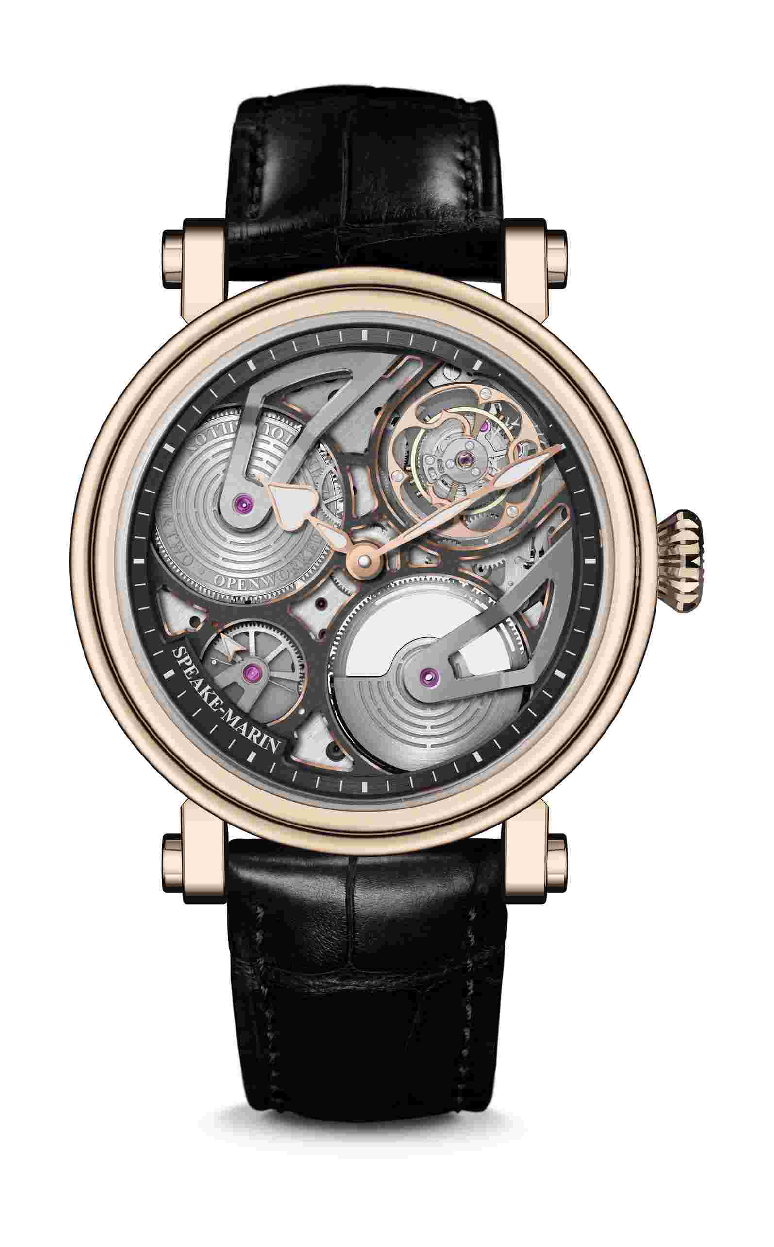 Speake-Marin
Openworked Tourbillon Red Gold