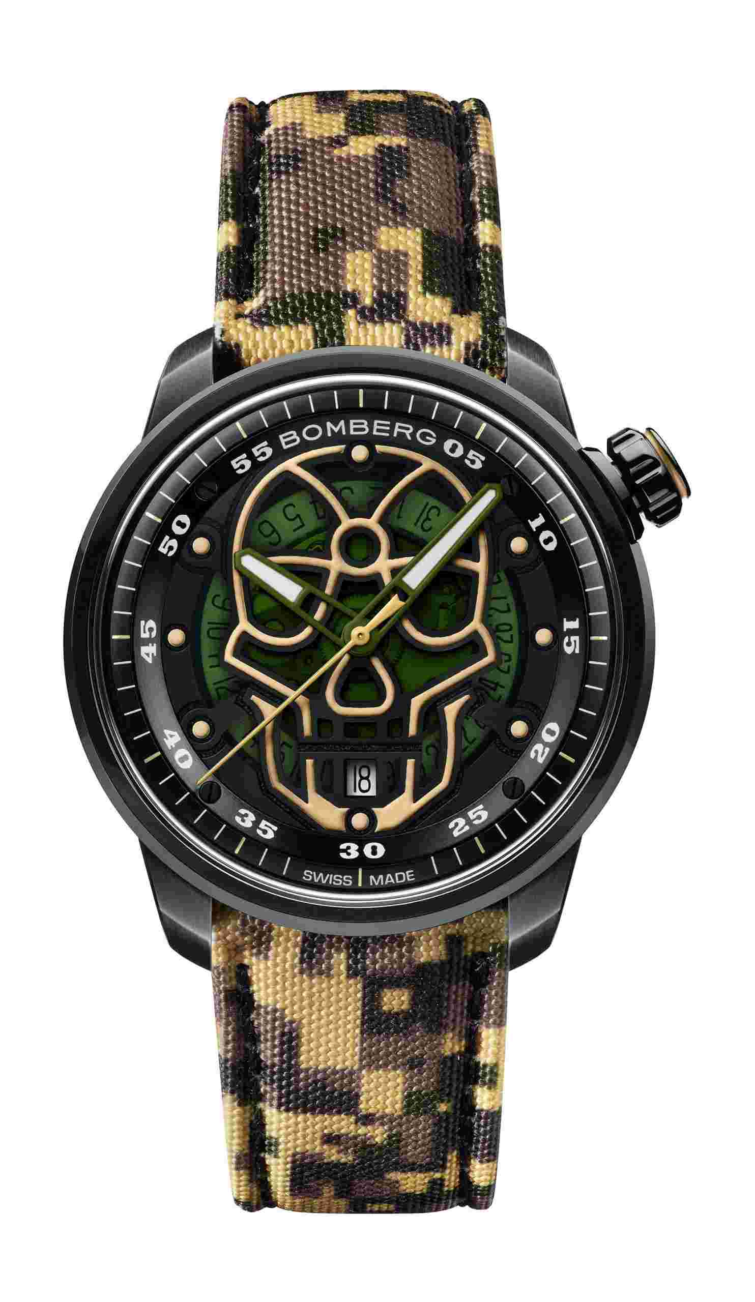 Bomberg
BB-01 AUTOMATIC MILITARY SKULL LIMITED EDITION