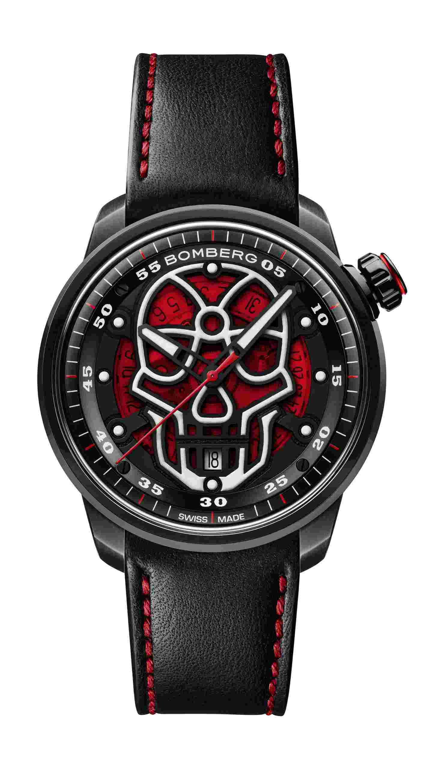 Bomberg
BB-01 AUTOMATIC RED SKULL