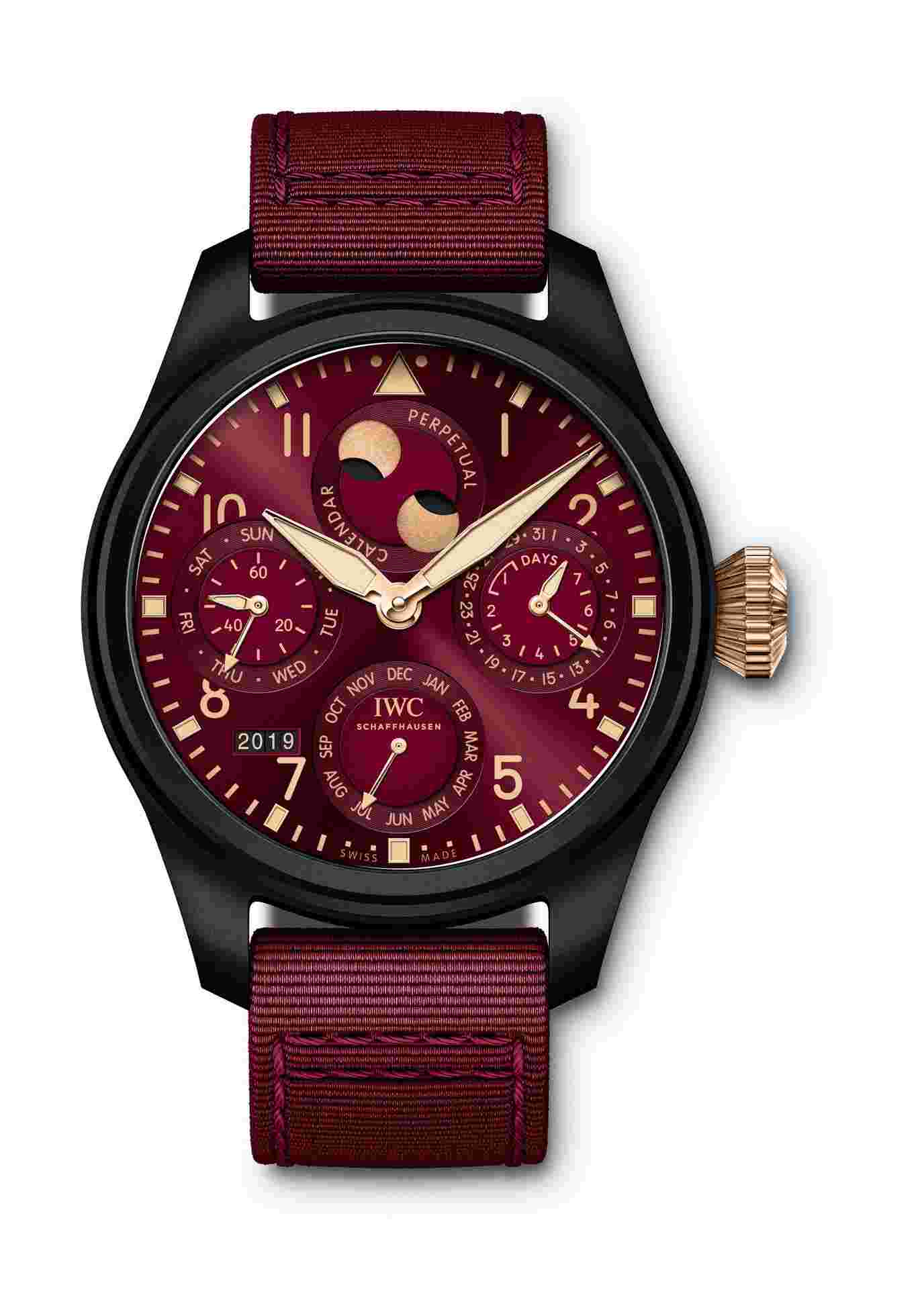 IWC Schaffhausen
Lewis Hamilton Big Pilot’s Watch Pereptual Calendar Edition