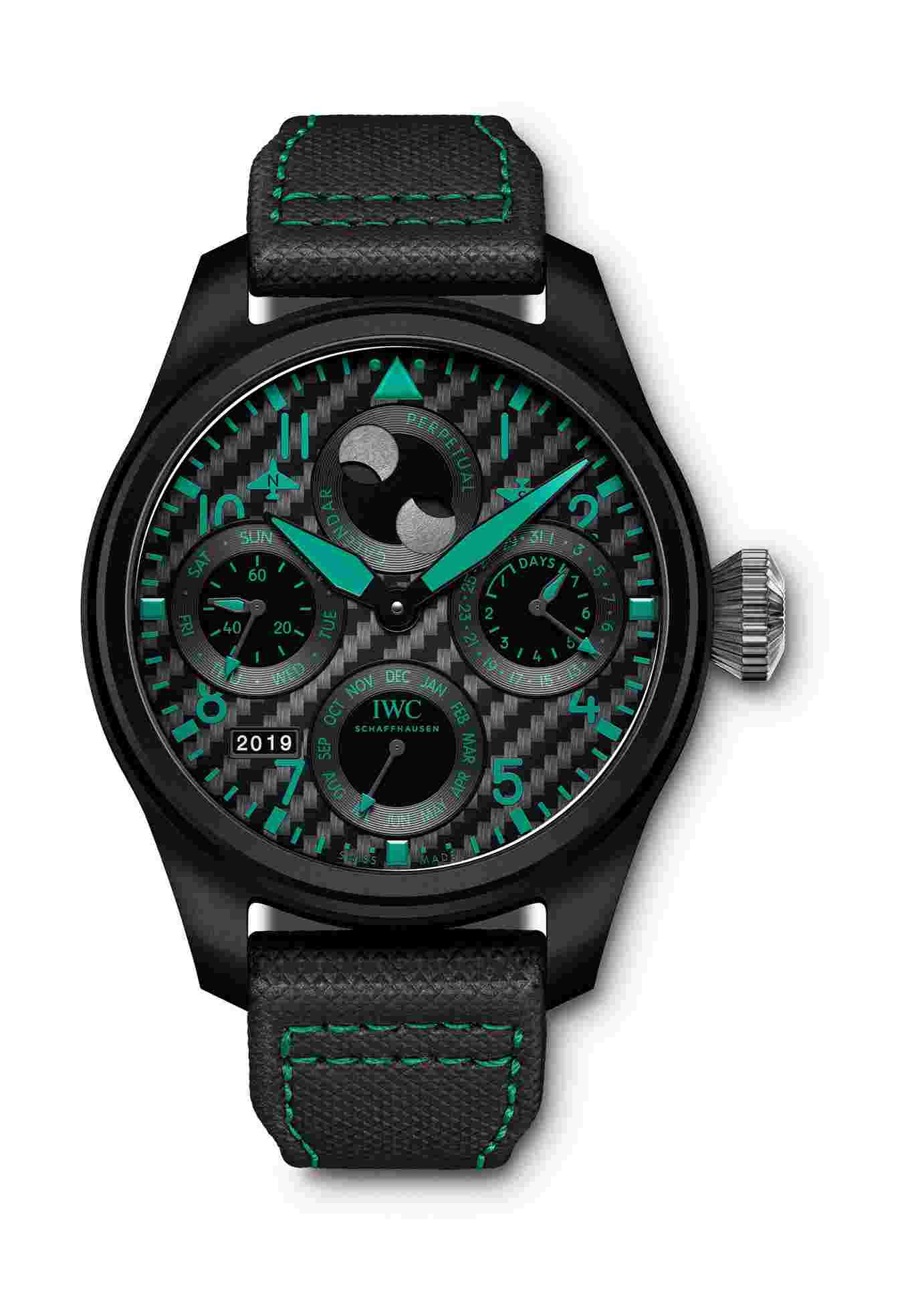 IWC Schaffhausen
Big Pilot’s Watch Perpetual Calendar Edition “Mercedes-AMG Petronas Motorsport”
