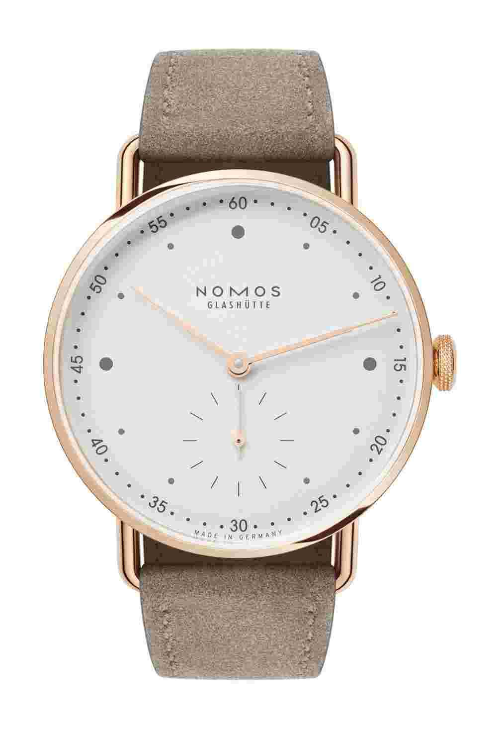 Nomos Glashütte
Metro rose gold 33
