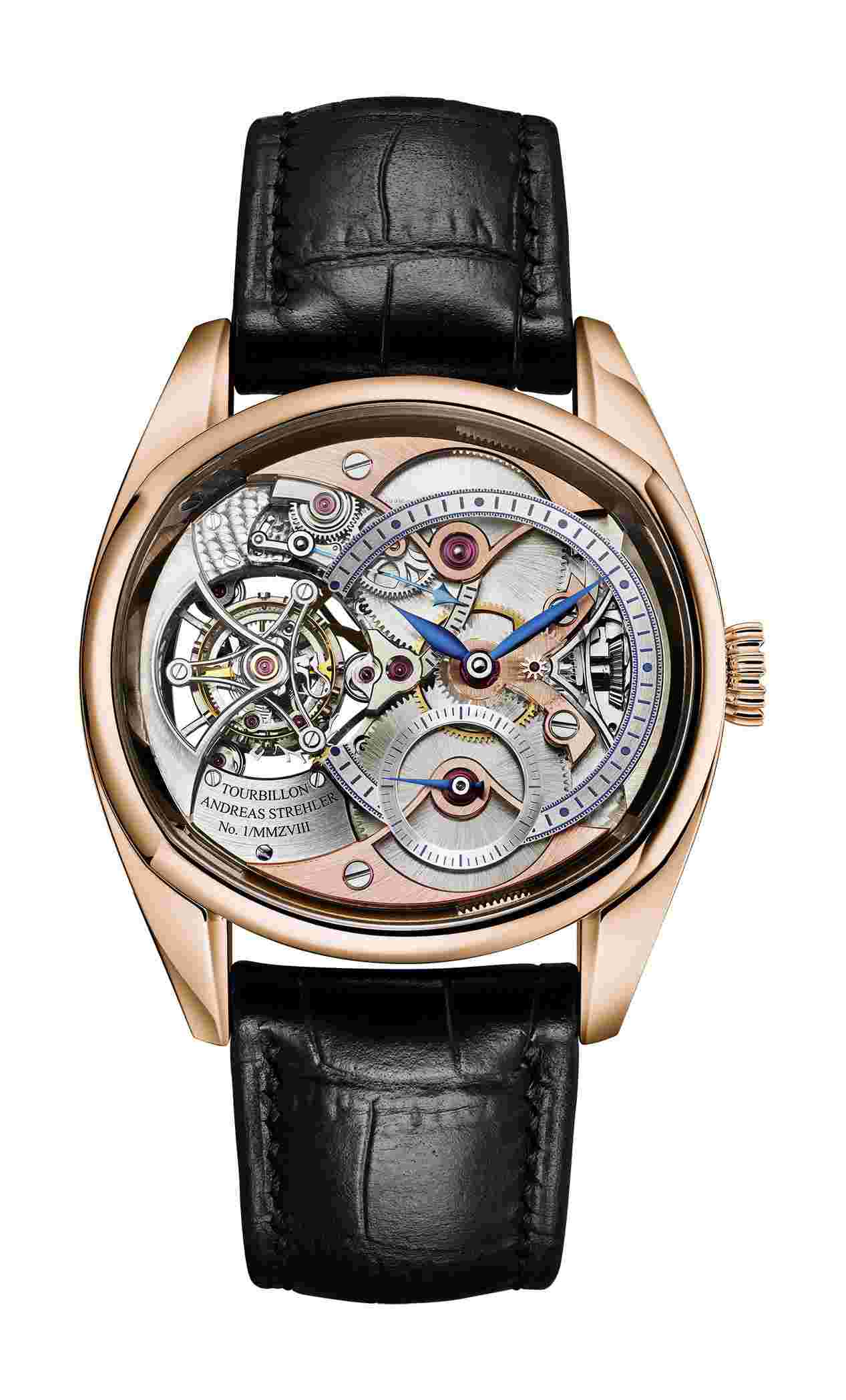 Andreas Strehler
Trans-Axial Remontoir Tourbillon 18K Red Gold
