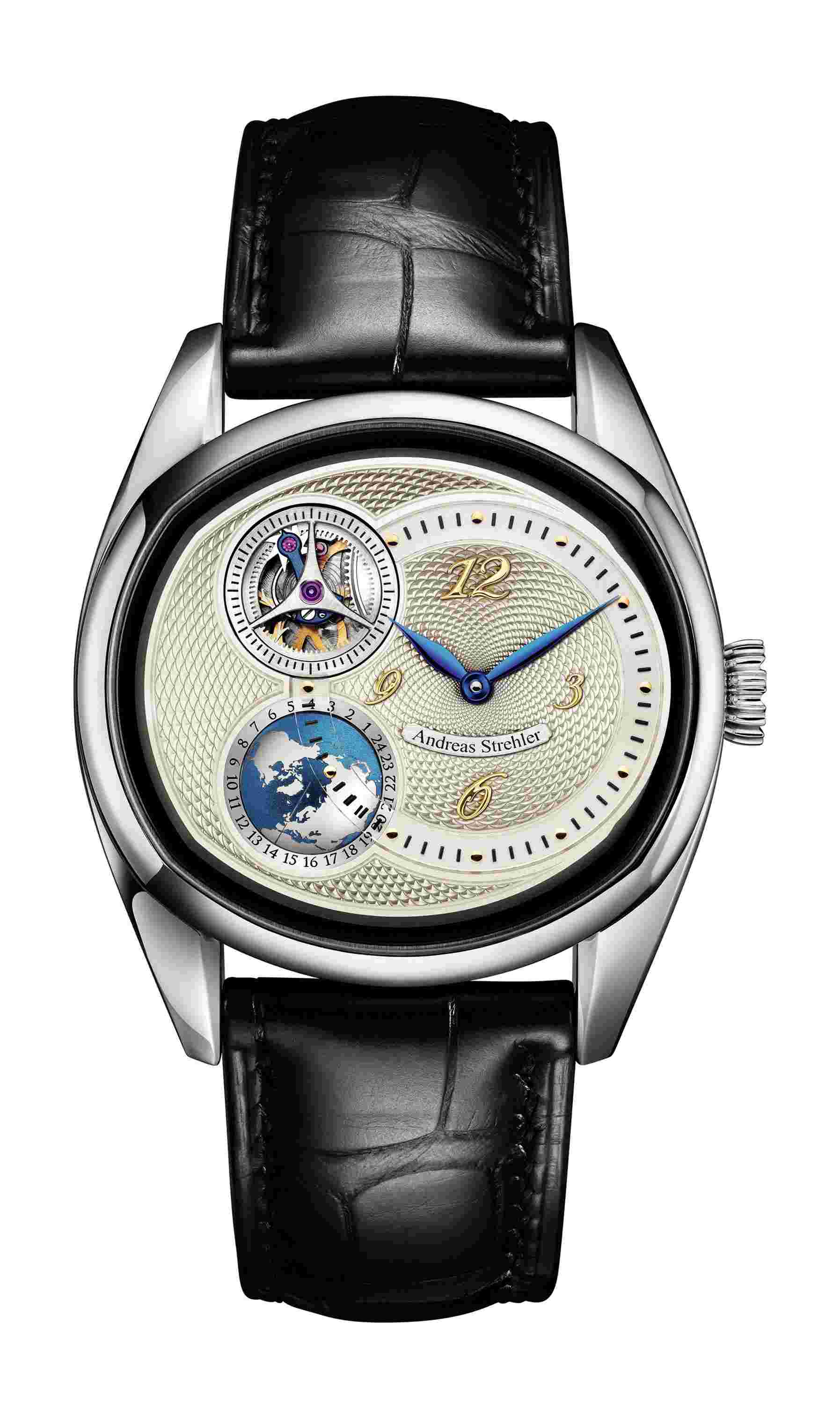 Andreas Strehler
Sauterelle à Heure Mondiale Platinum