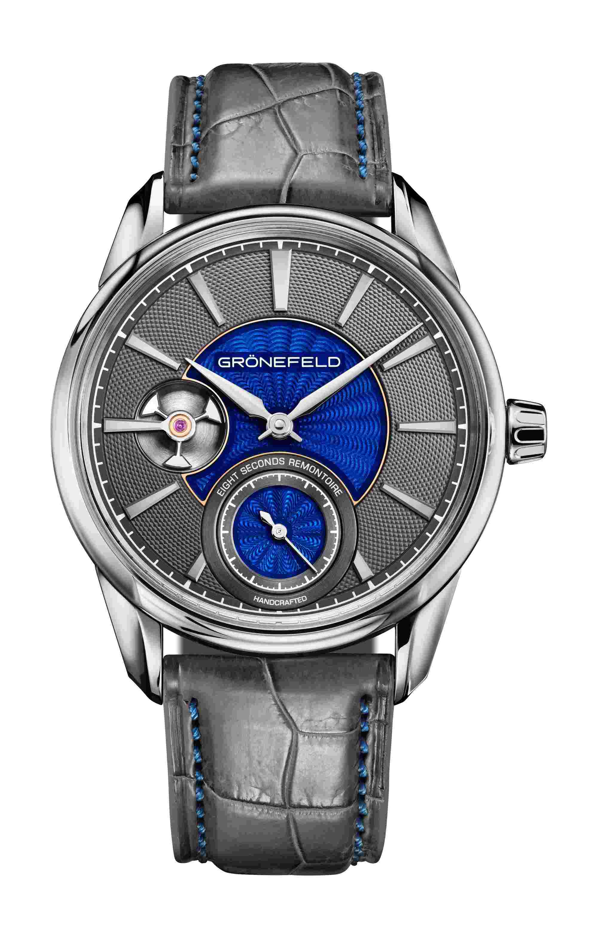 Grönefeld
1941 Remontoire Bespoke Guilloché & Ename ST