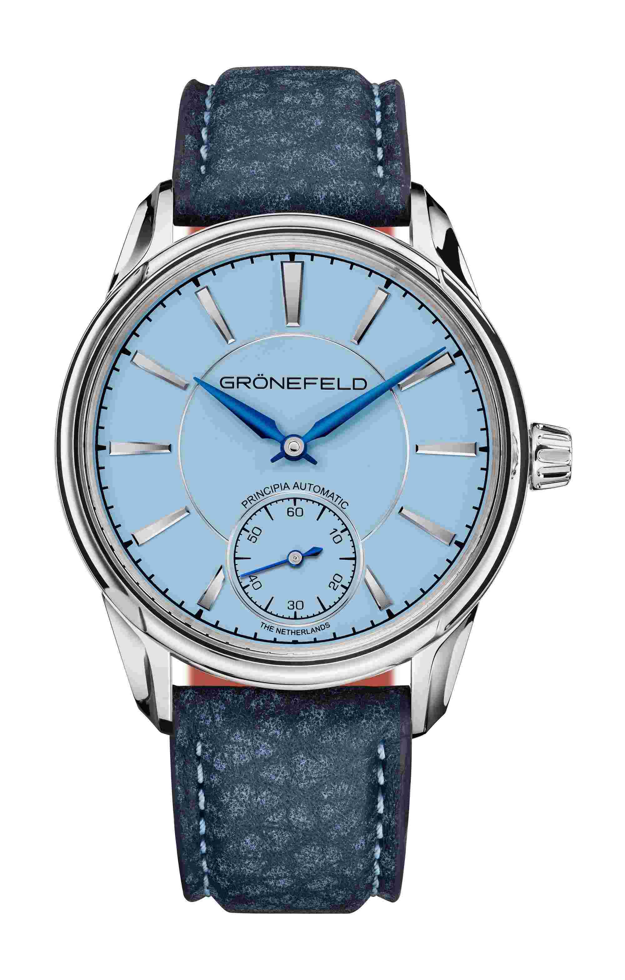 Grönefeld
1941 Principia Automatic Light Blue Dial ST
