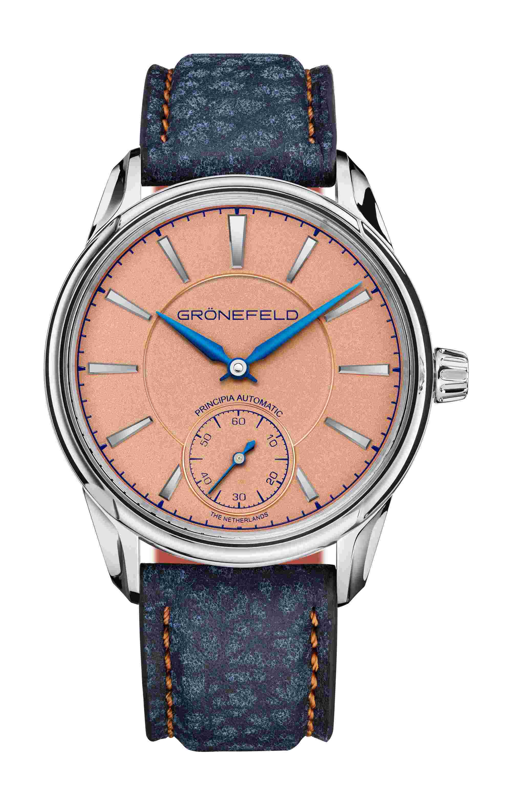 Grönefeld
1941 Principia Automatic Salmon Dial ST