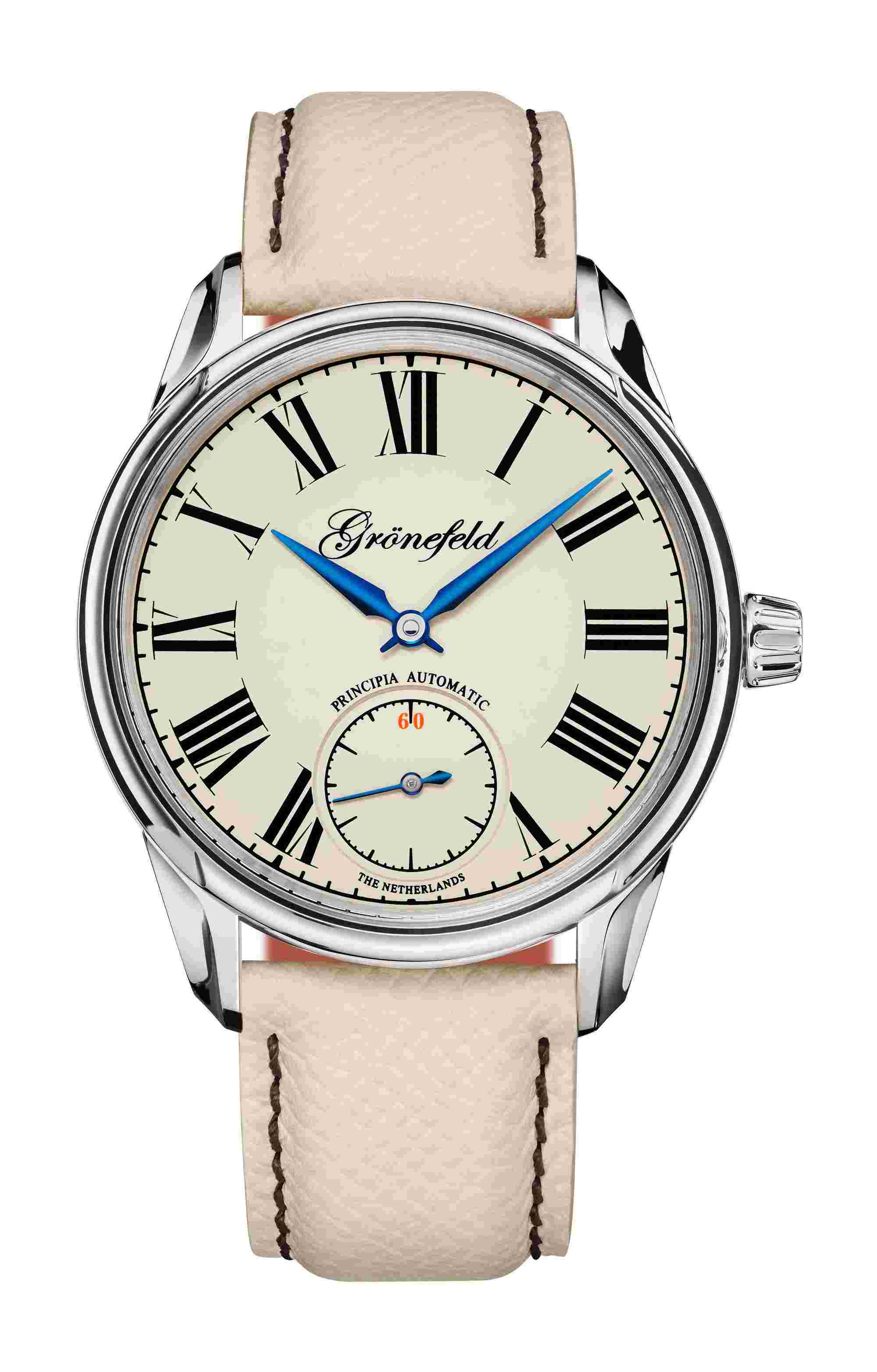 Grönefeld
1941 Principia Automatic CREAM LAQUER DIAL WG