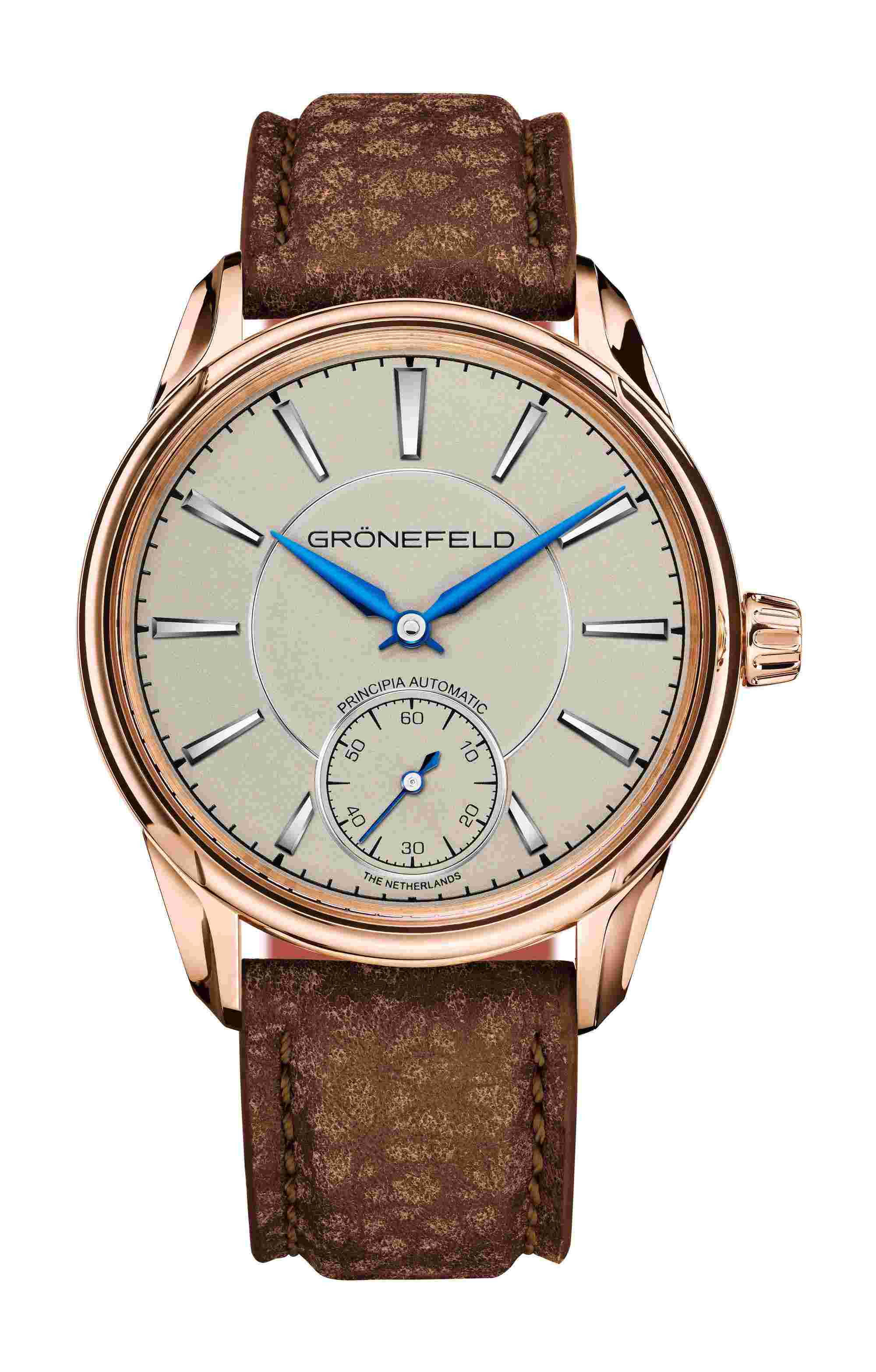 Grönefeld
1941 Principia Automatic RHODIUM DIAL RG