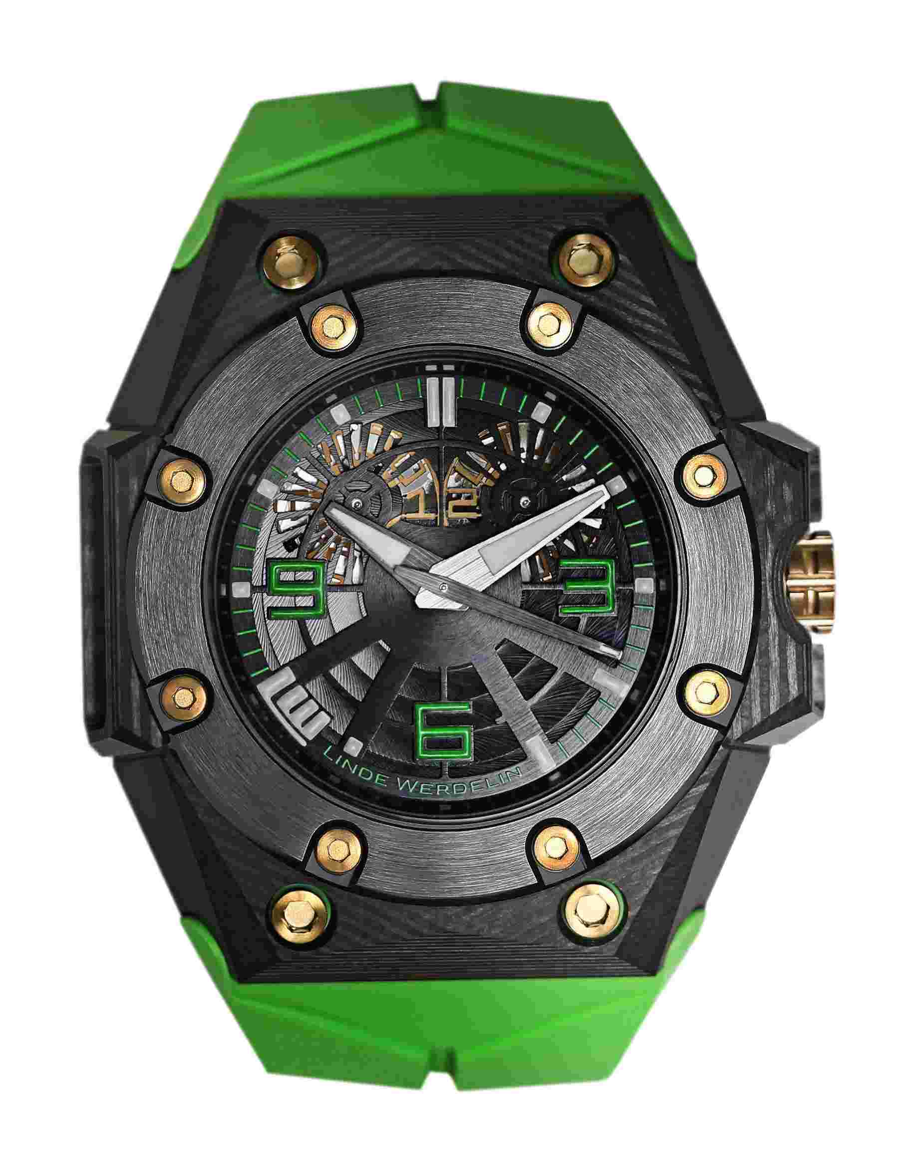 Linde Werdelin
Oktopus Double Date 3DTP Carbon Black