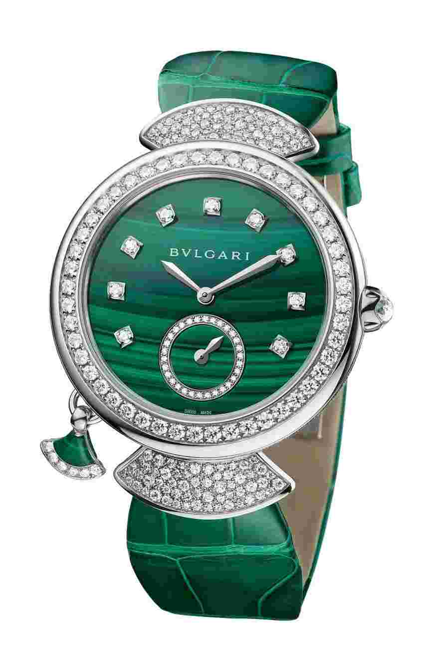 Bvlgari
Divas’ Dream Finissima Minute Repeater Malachite