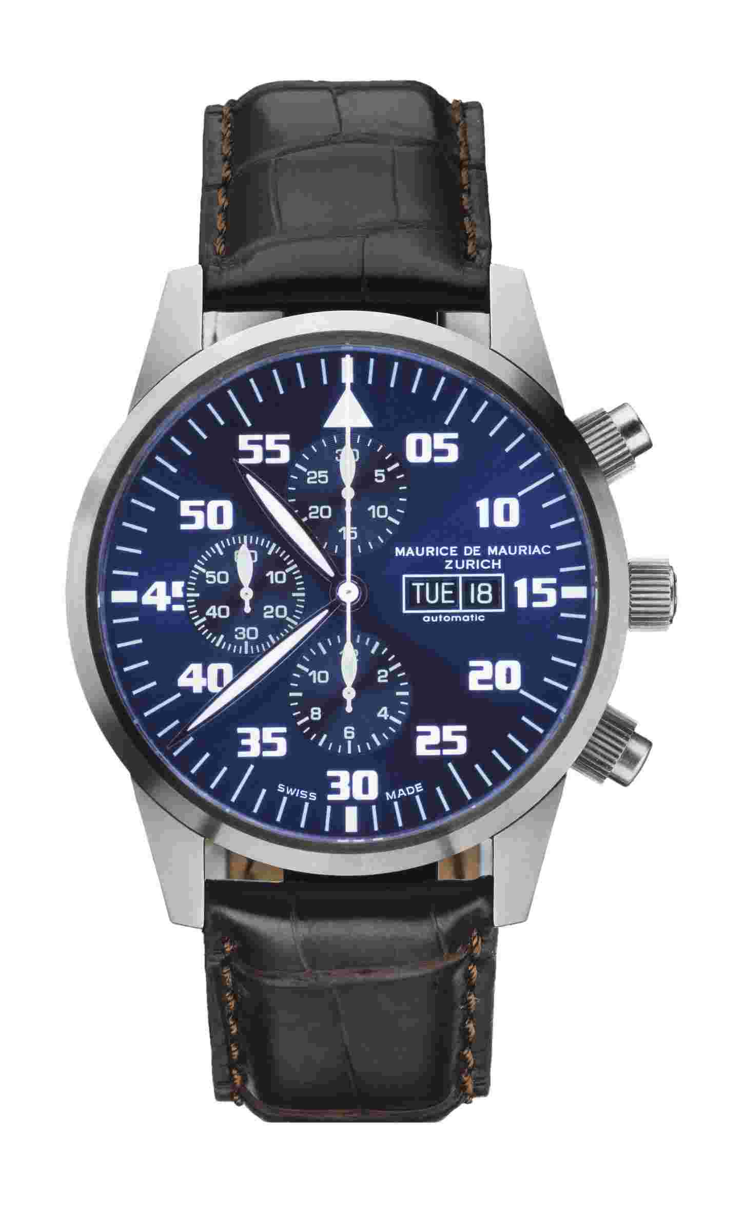 Maurice de Mauriac
Chrono Modern “Deep Blue“