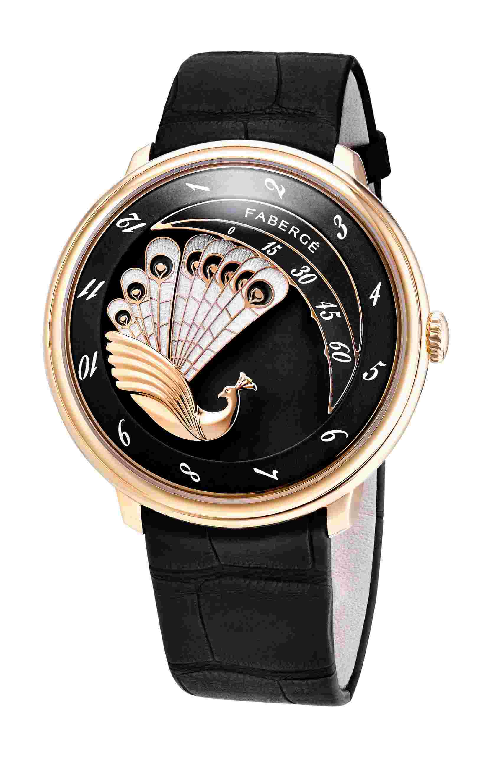 Fabergé
Lady Compliquée Peacock Rose Gold Black
