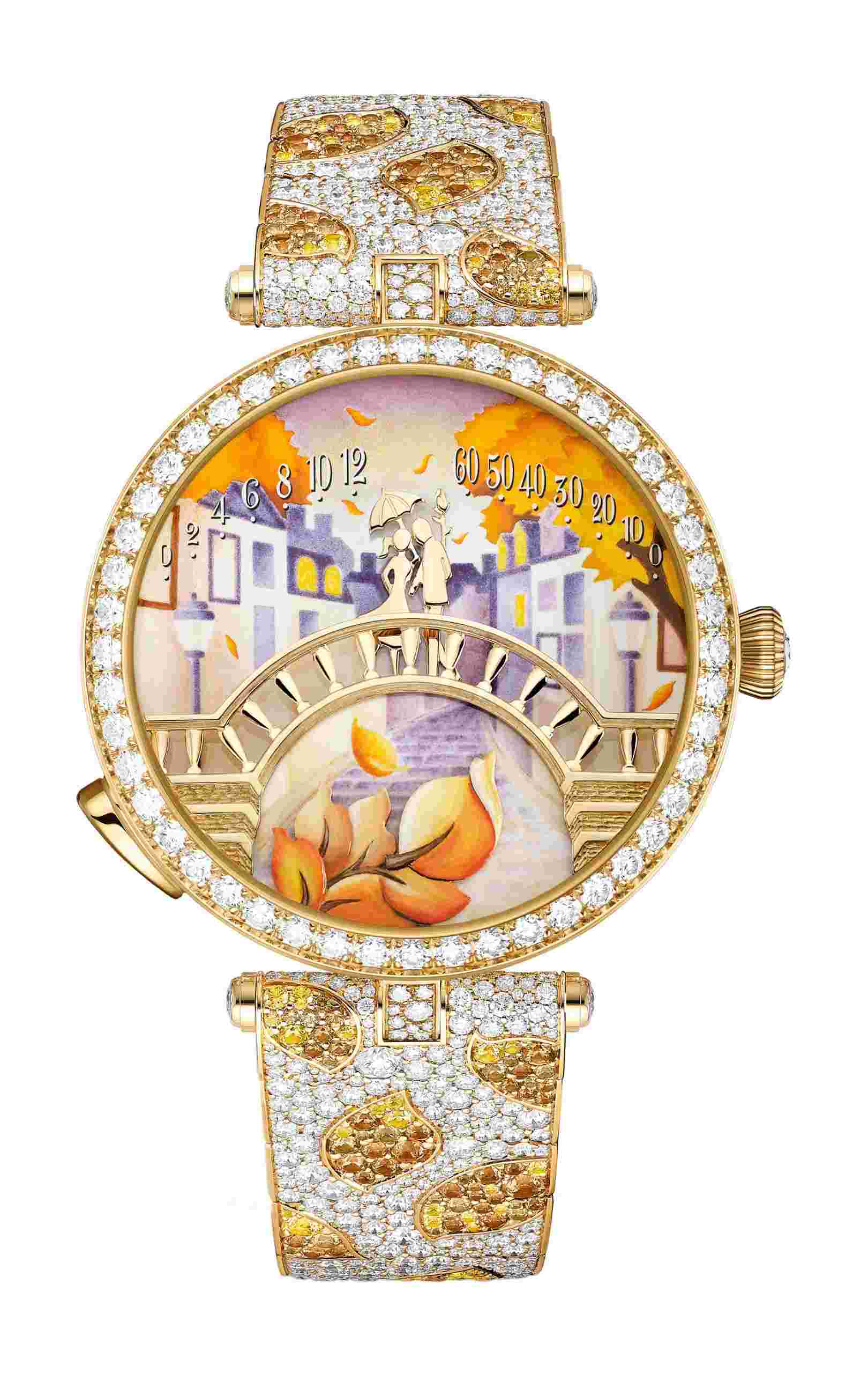 Van Cleef & Arpels
Lady Arpels Pont des Amoureux Automne Watch