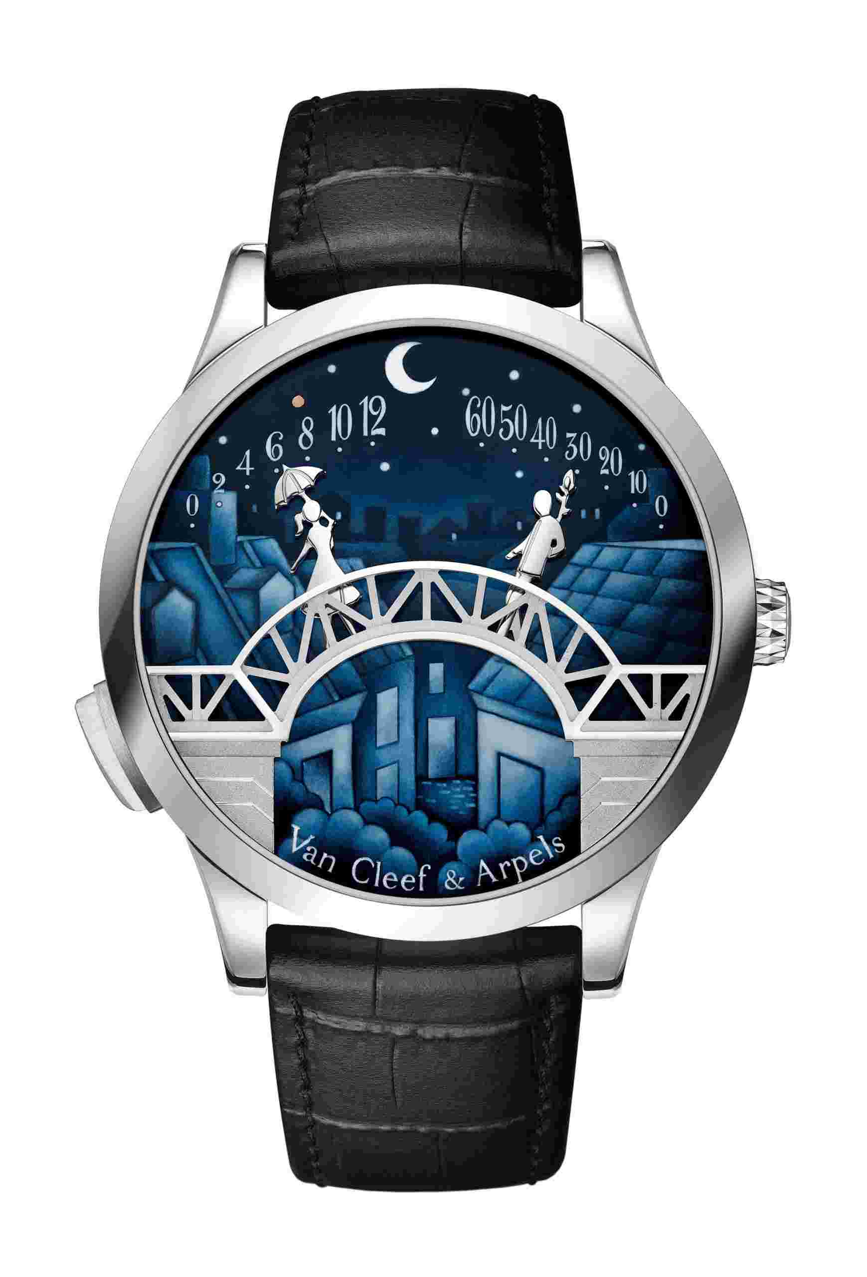 Van Cleef & Arpels
Midnight Pont des Amoureux Watch