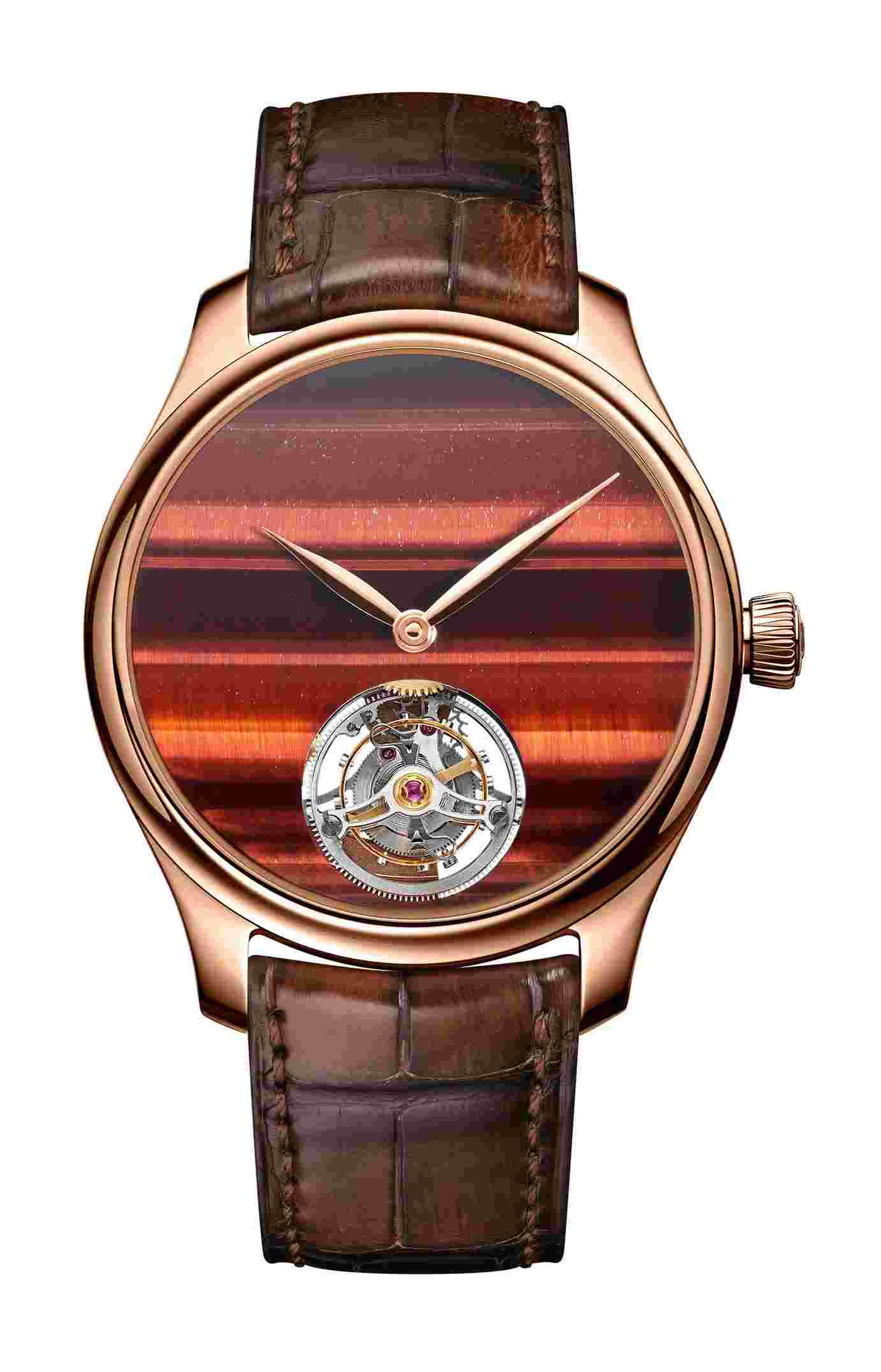 H. Moser & Cie
Endeavour Tourbillon Concept Tiger’s Eye