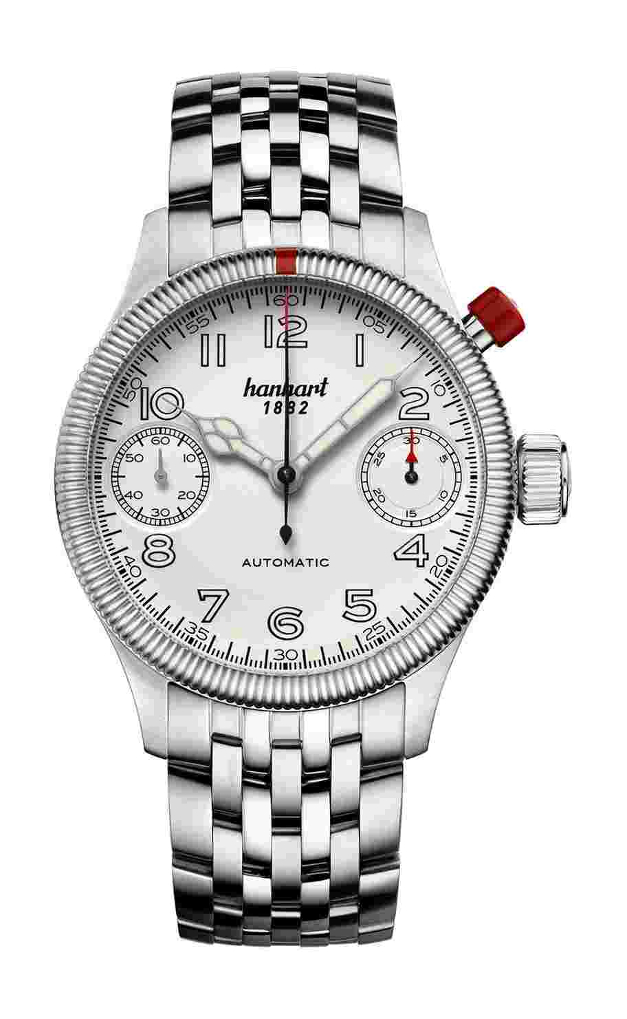 Hanhart
PIONEER MonoScope Silver Fluted Bezel