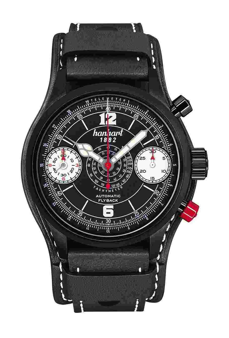 Hanhart
PIONEER Stealth 1882, Flat Bezel