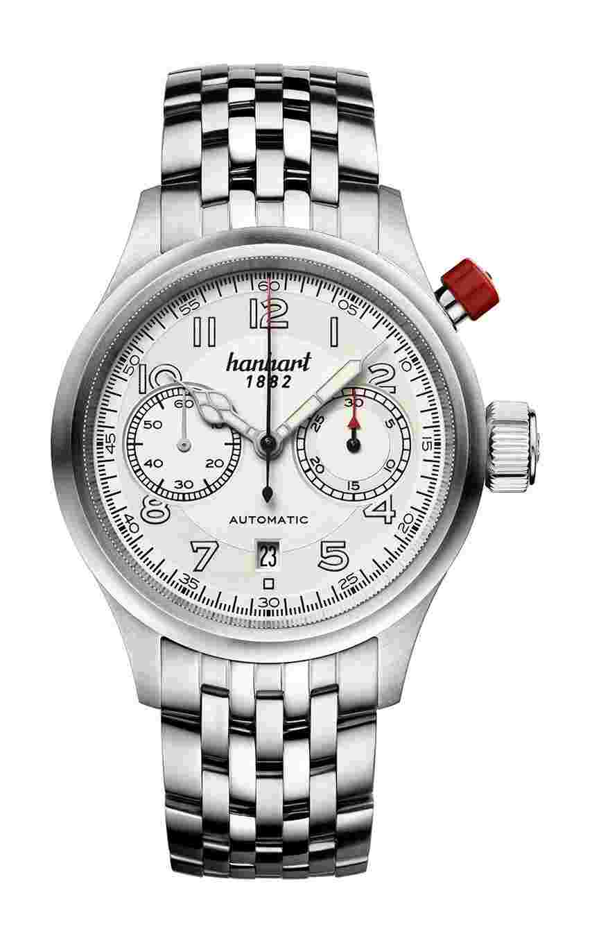 Hanhart
PIONEER MonoControl Silver, Flat Bezel