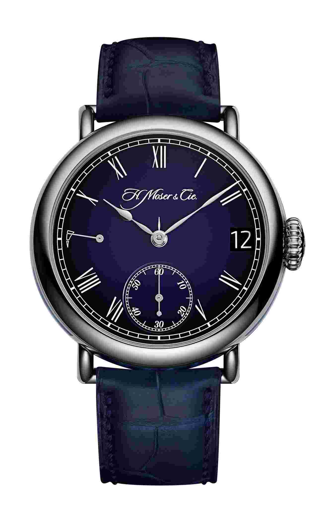 H. Moser & Cie
Heritage Perpetual Calendar Midnight Blue Enamel