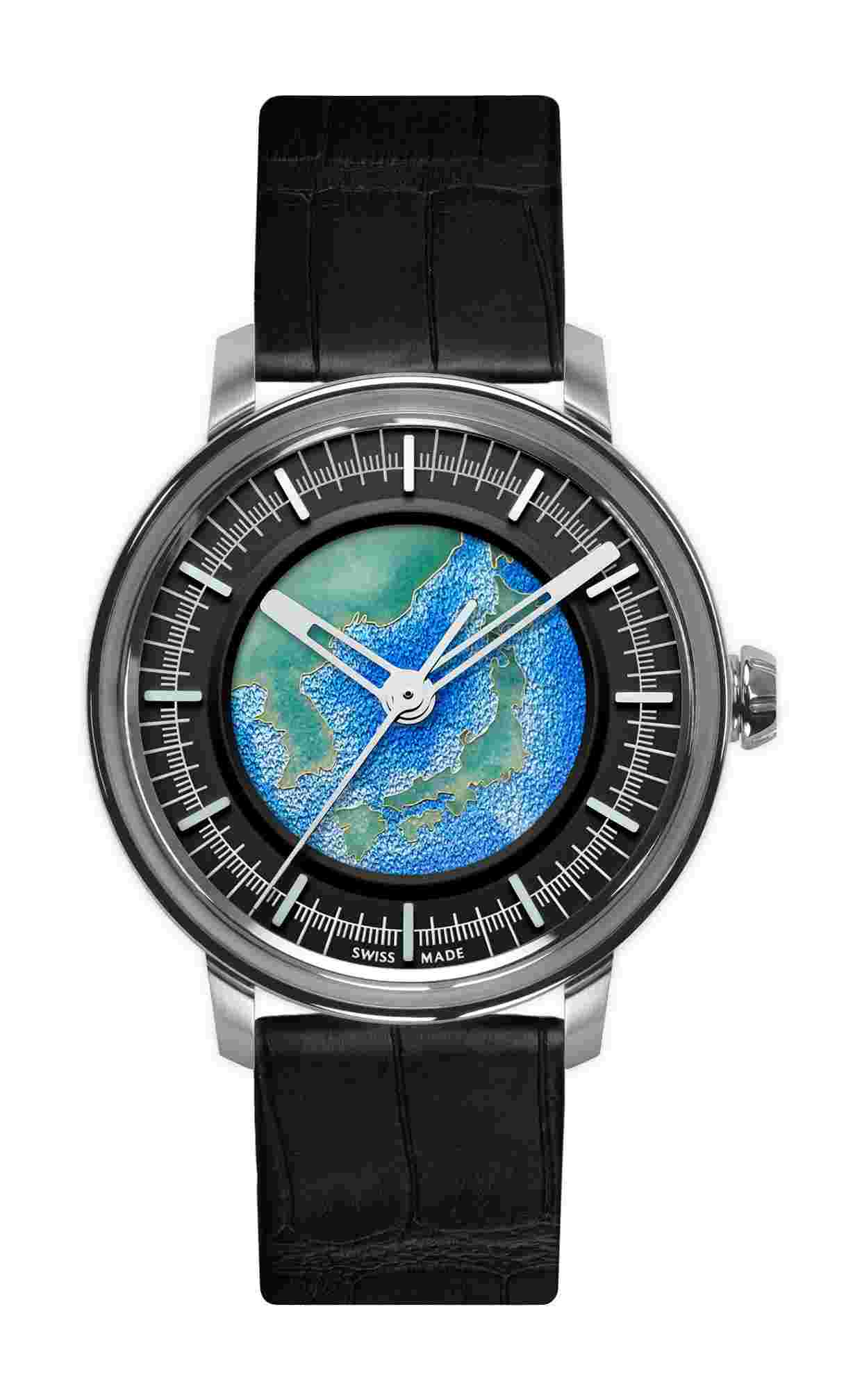 Lundis Bleus
Métiers d’Art Ref.1120-MA “Sea of Japan – Black”