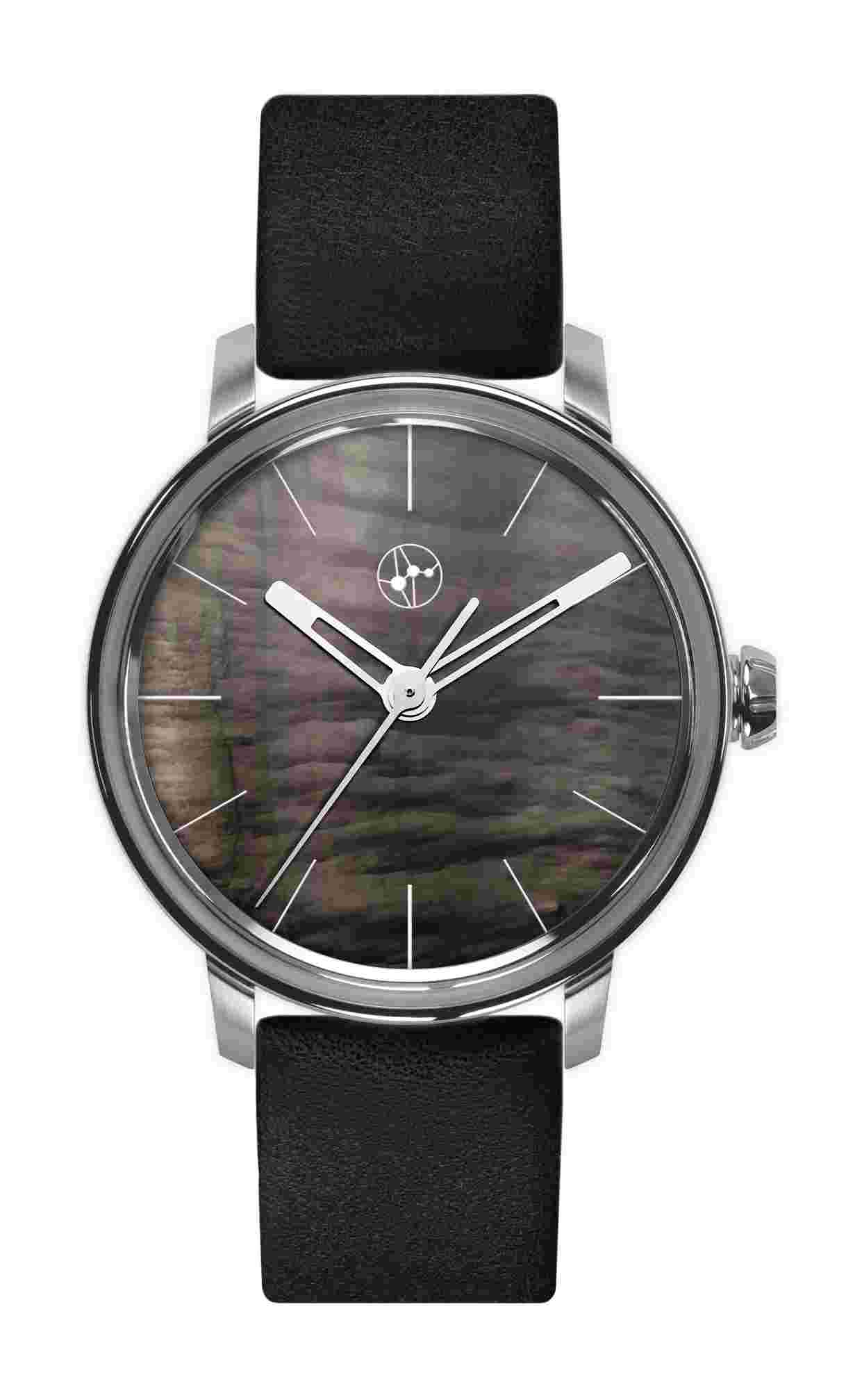 Lundis Bleus
Contemporaines Ref.1120-NF “Dark Mother-of-Pearl – White Markers”