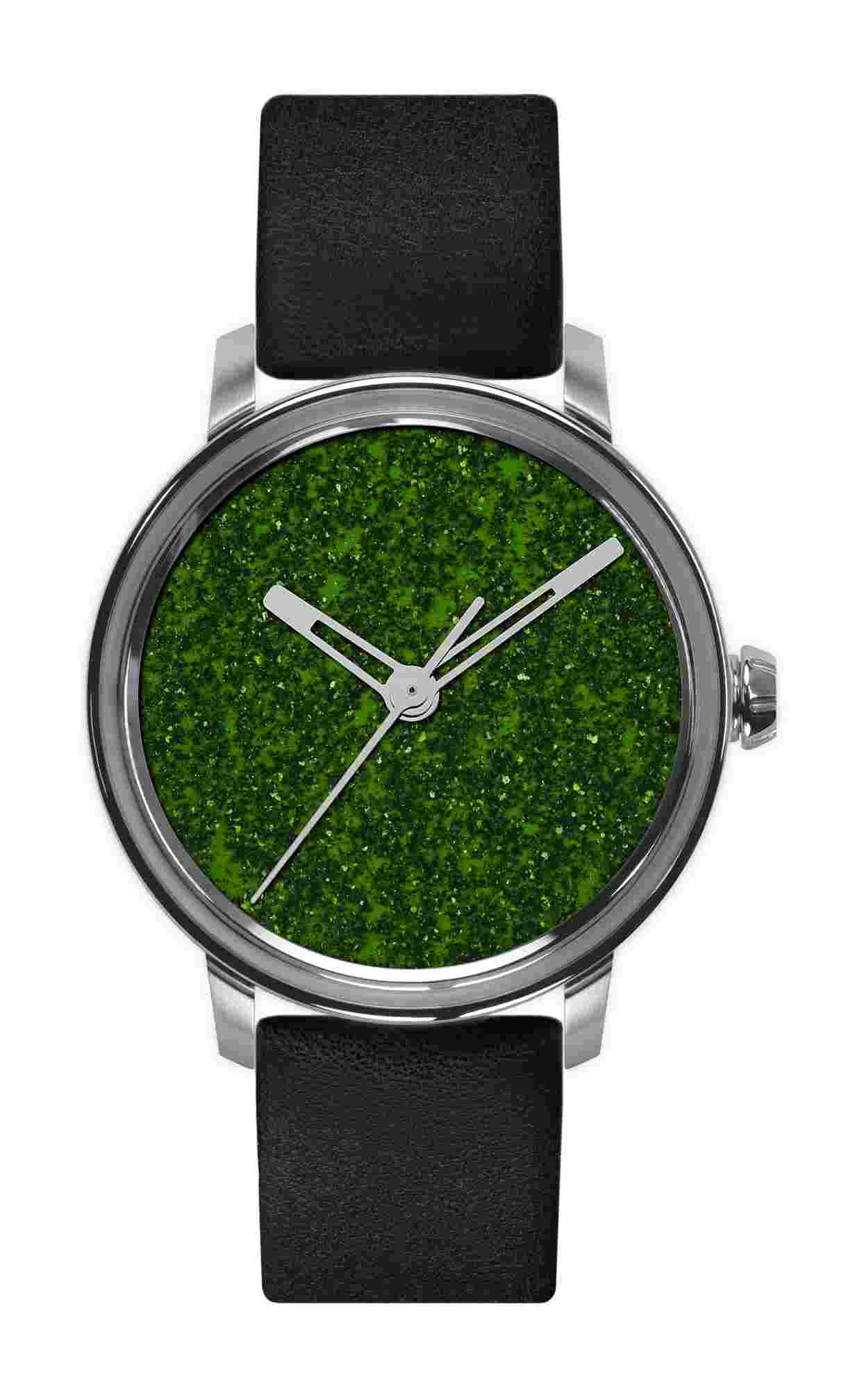 Lundis Bleus
Contemporaines Ref.1120-AV “Leaf Green Aventurine Glass”