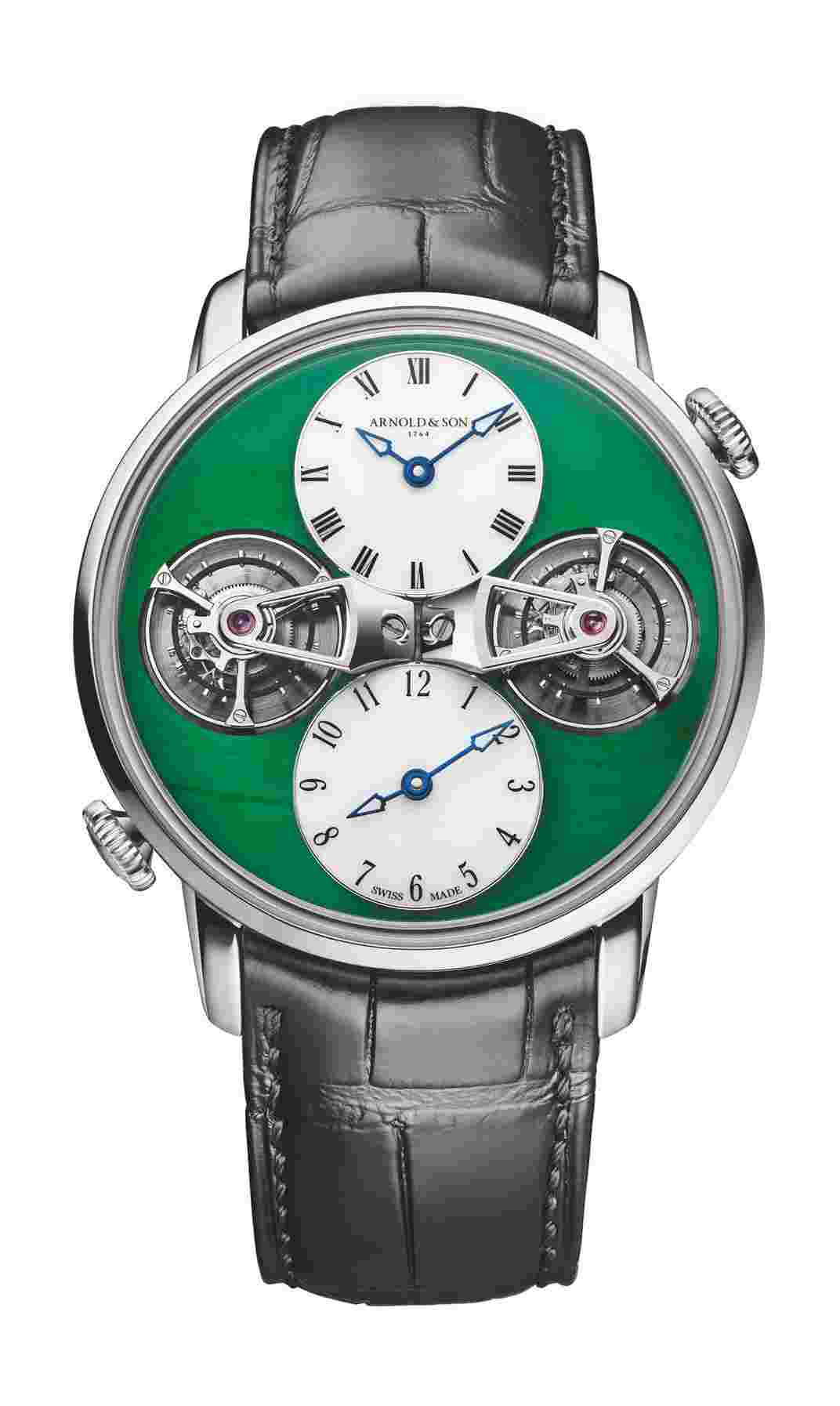 Arnold & Son
Double Tourbillon Jade White Gold
