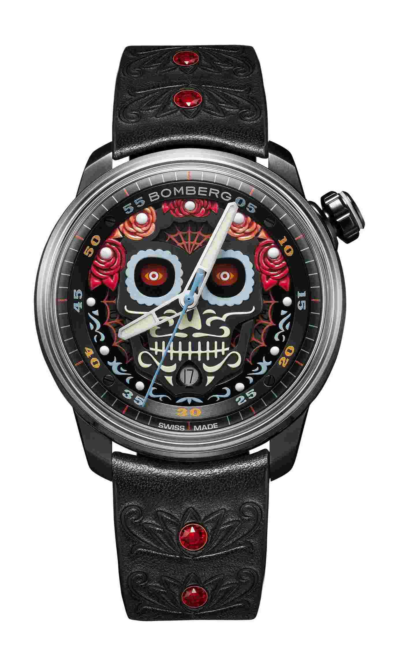 Bomberg
BB-01 Automatic Dia de los Muertos Red