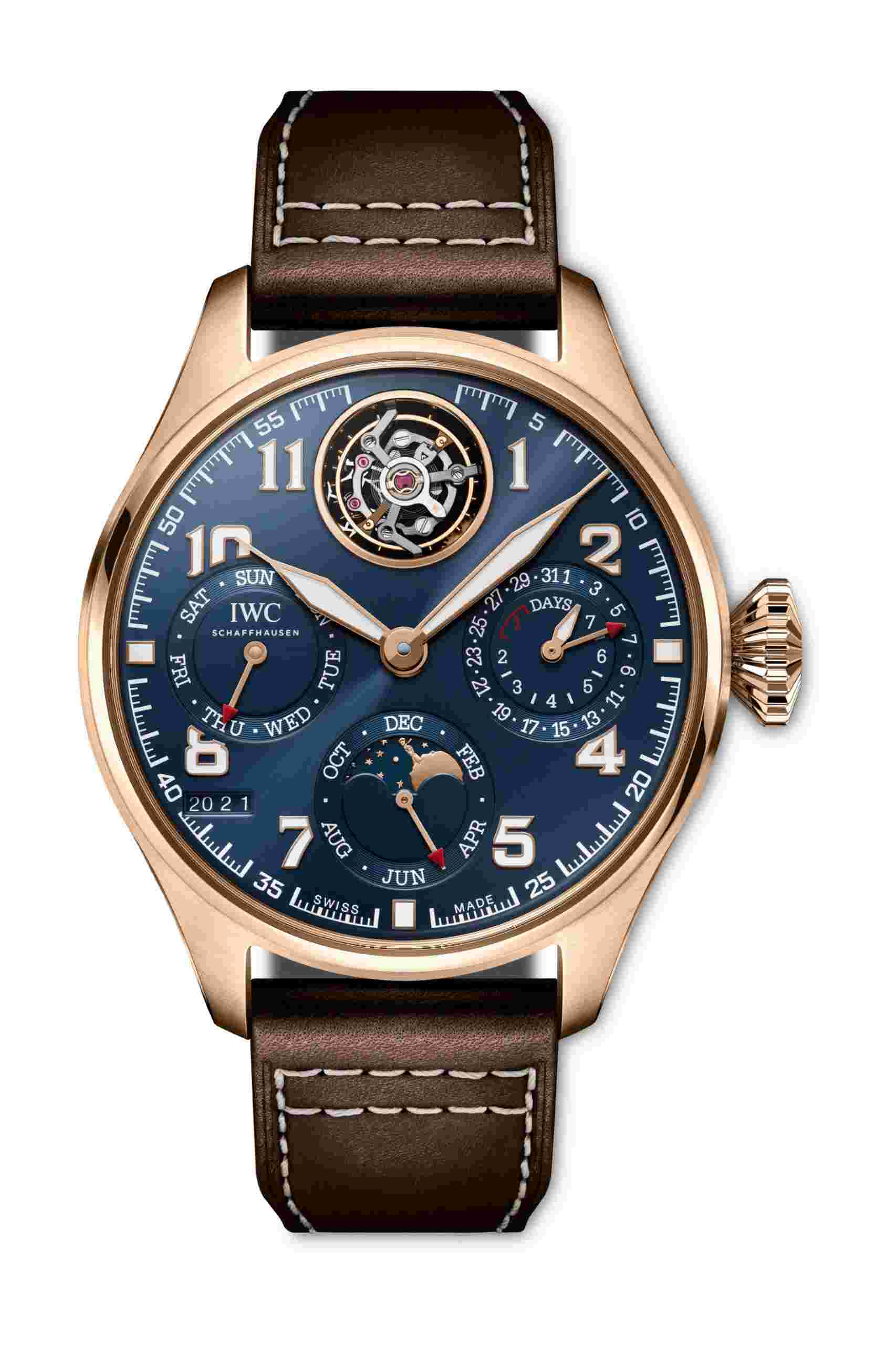 IWC Schaffhausen
Big Pilot’s Watch Perpetual Calendar Tourbillon Edition “Le Petit Prince”