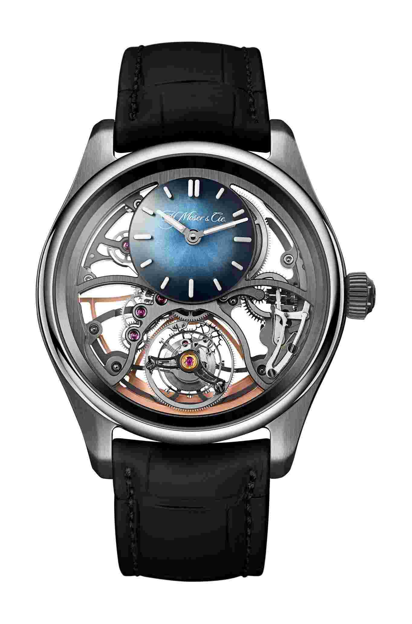 H. Moser & Cie
Pioneer Cylindrical Tourbillon Skeleton